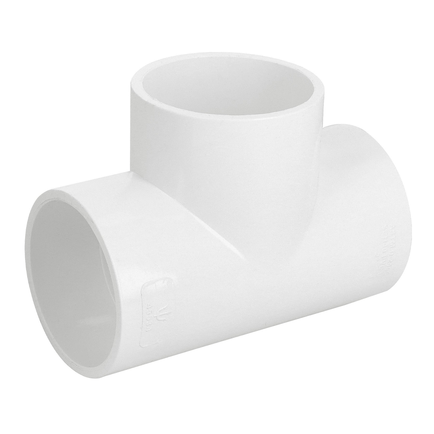 Tee sencilla de PVC 2", Foset, PVC-766, 45534