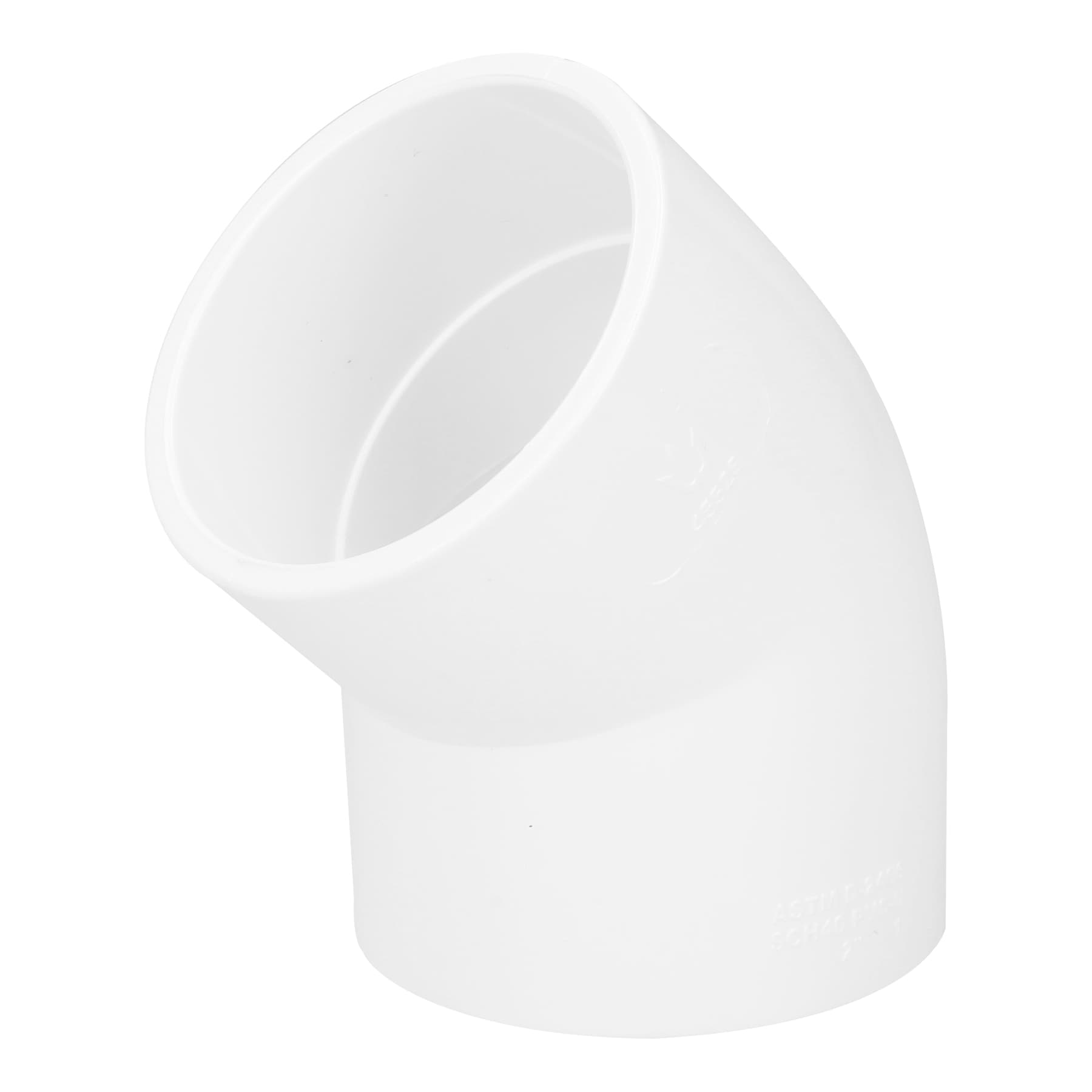 Codo 45° de PVC de 2", Foset, PVC-866, 45528