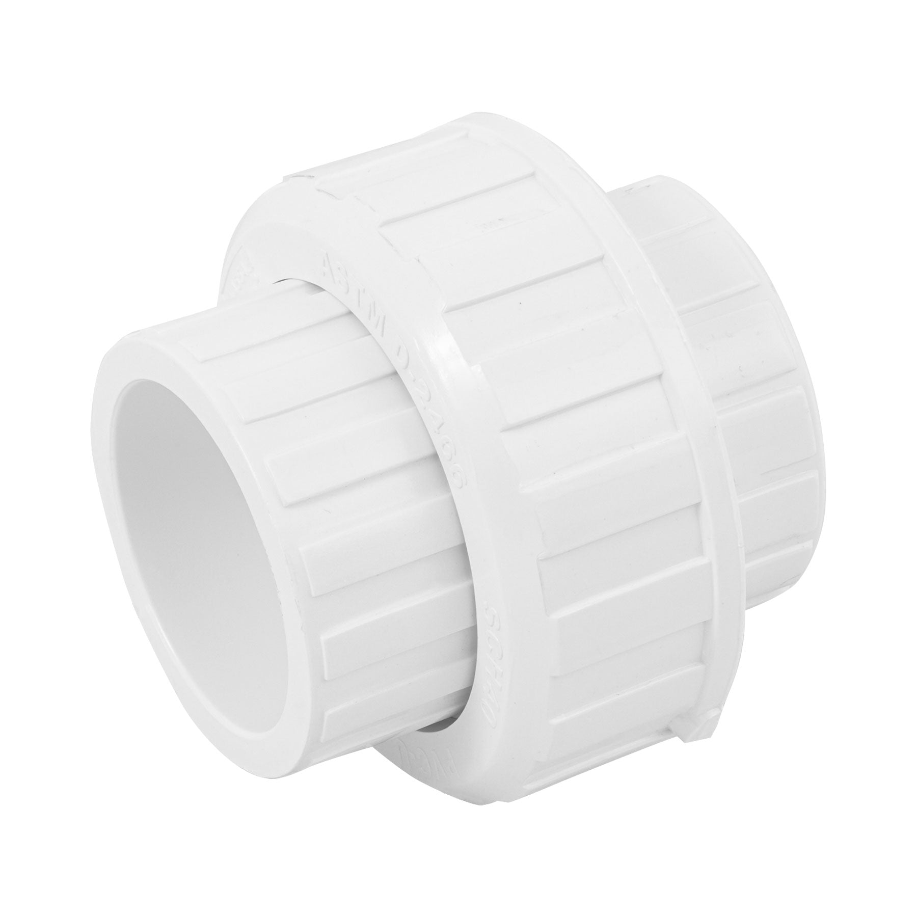 Tuerca unión lisa de PVC 1-1/2", Foset, PVC-975, 45543