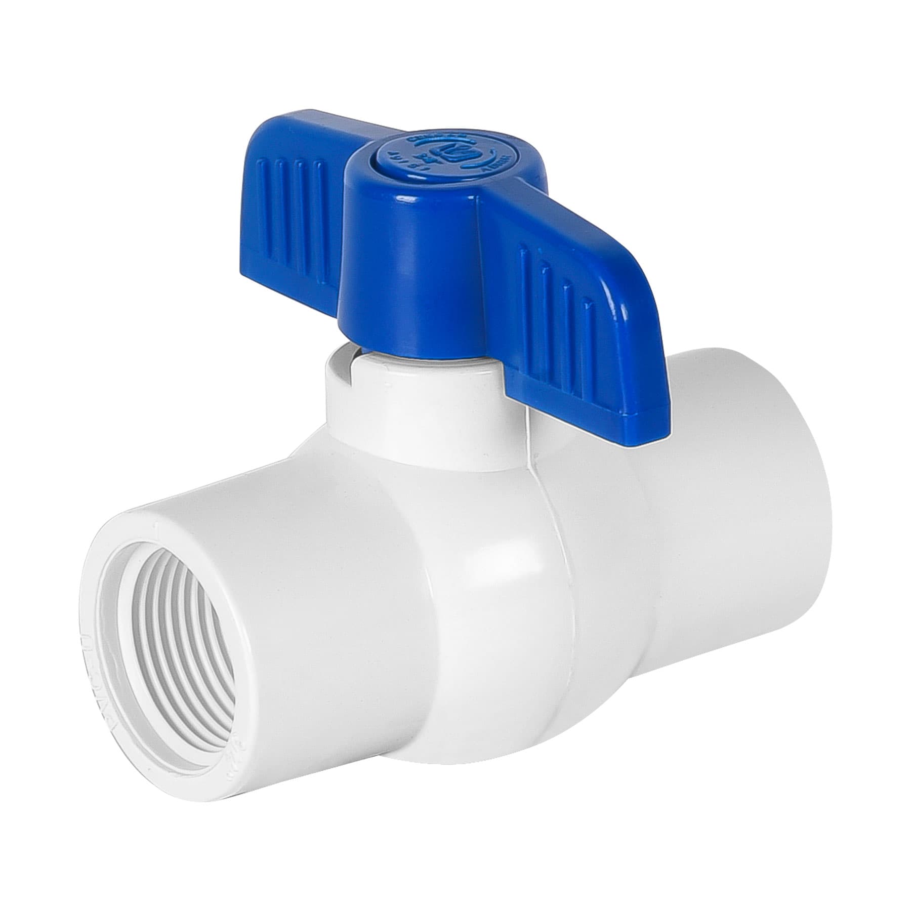 Válvula esfera de PVC 3/4" roscable, Foset