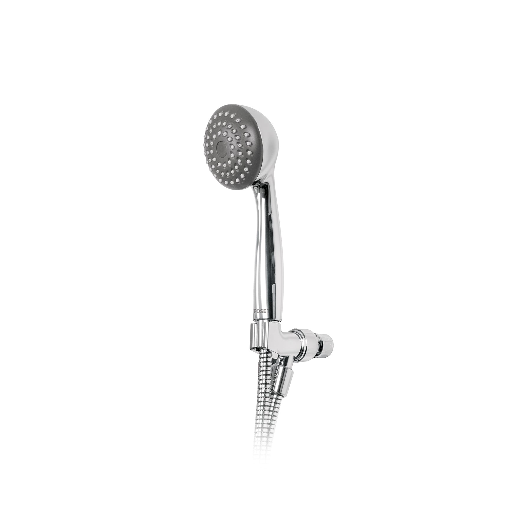 Regadera de teléfono 3-1/4, ABS, con soporte, cromo, AERO, Foset, R-011, 45787