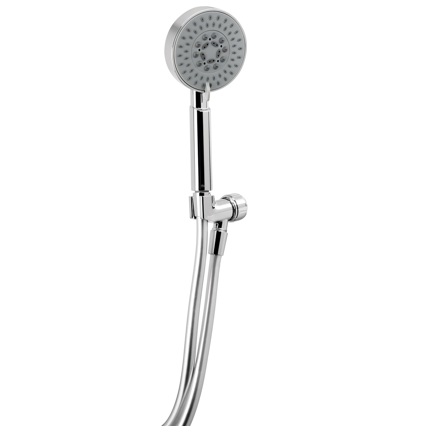 Regadera cromo de teléfono 4" con soporte ELEMENT, Foset, R-012, 45165