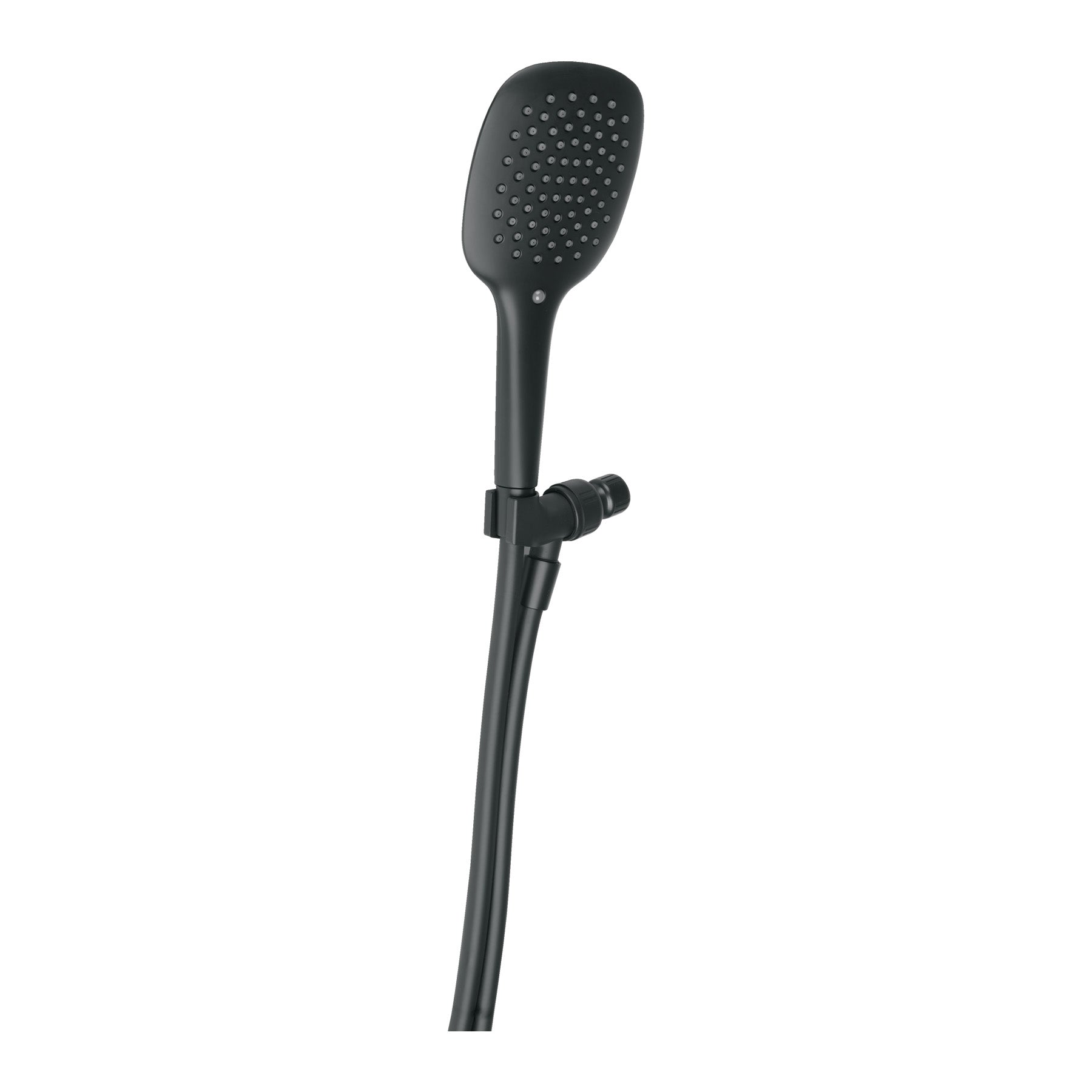 Regadera de teléfono con soporte, negro RIVIERA, Foset, R-013M, 44456