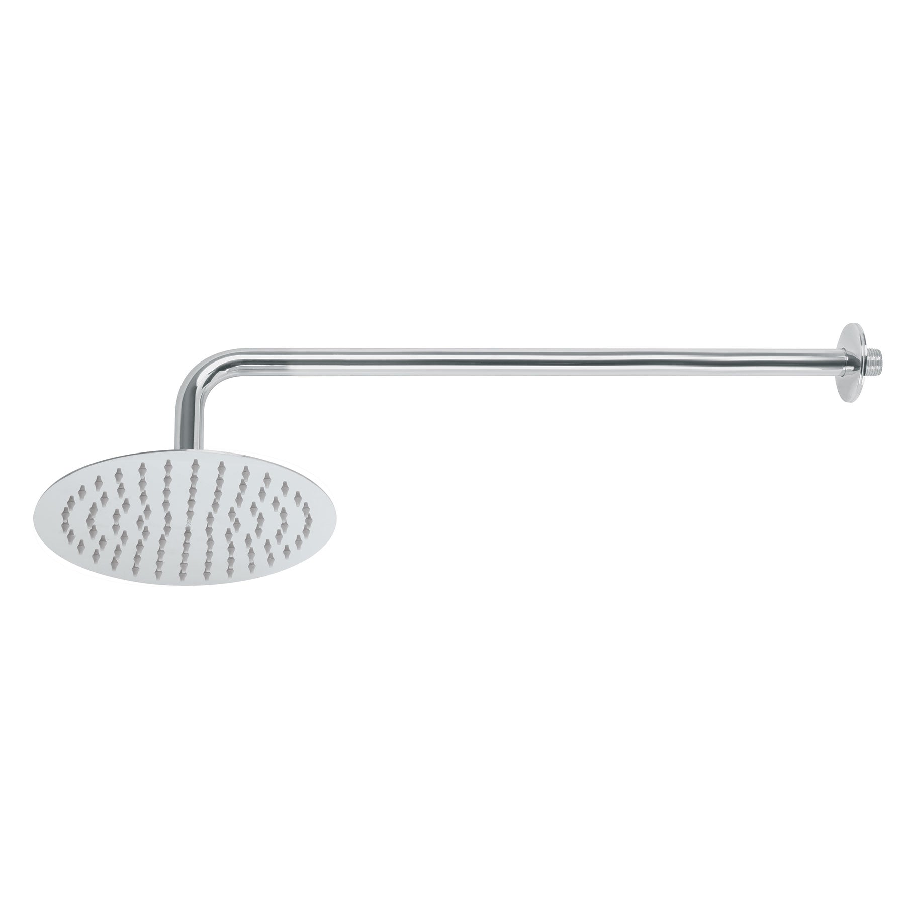 Regadera plato redondo 8" con brazo, cromo RIVIERA, Foset, R-309, 45075