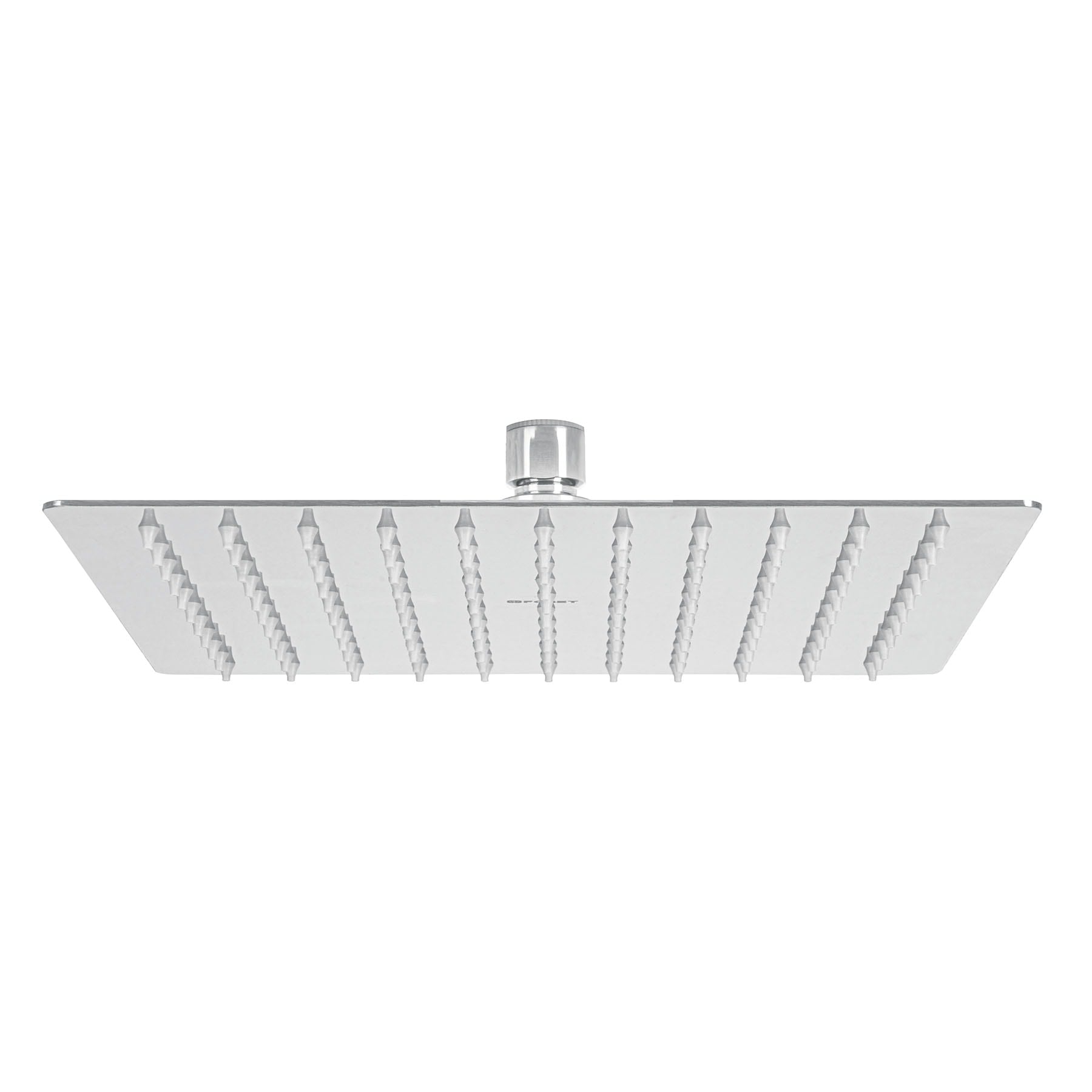 Regadera plato cuadrado 10" sin brazo, cromo RIVIERA, Foset, R-310S, 45781
