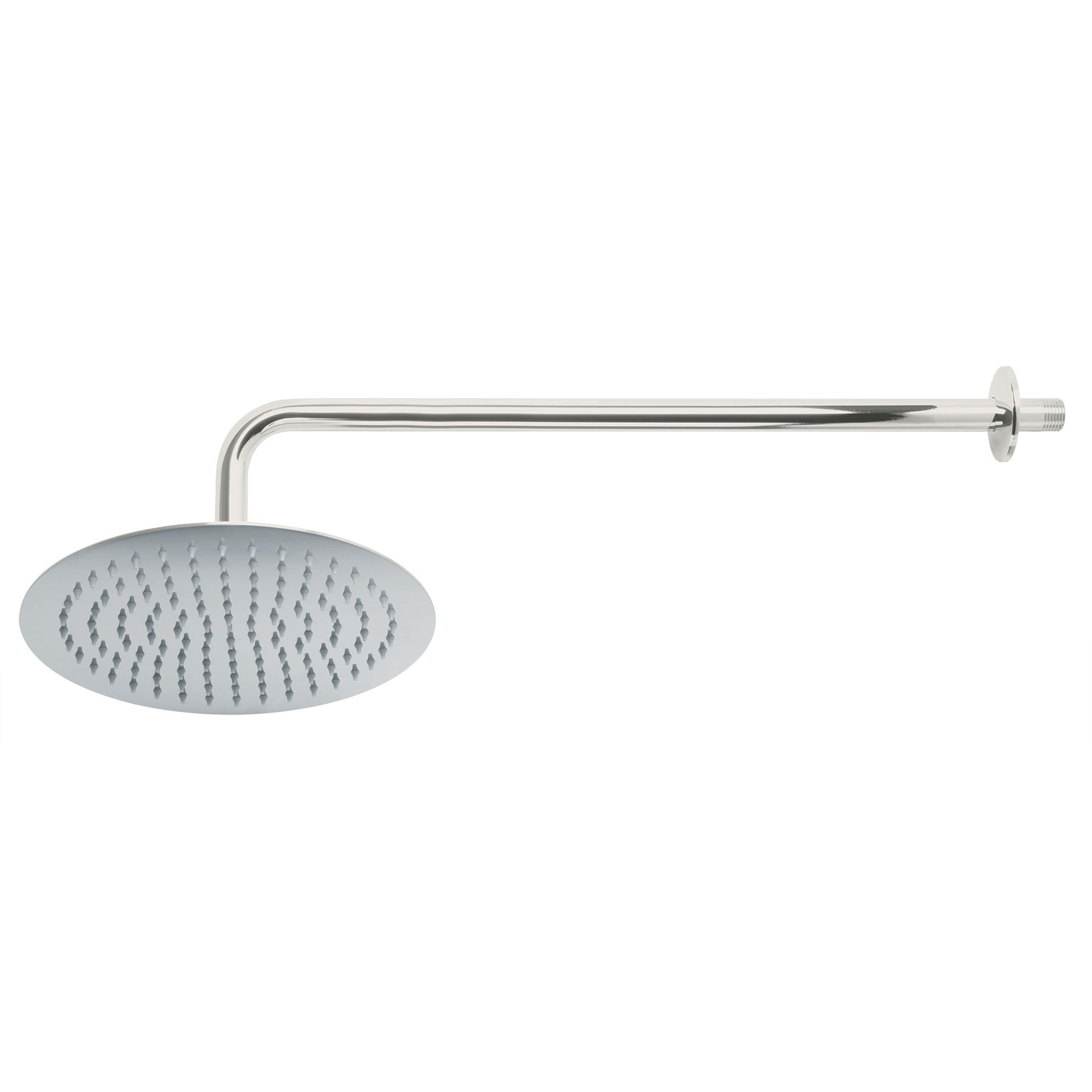 Regadera plato redondo 10" con brazo, cromo RIVIERA, Foset, R-311, 45077