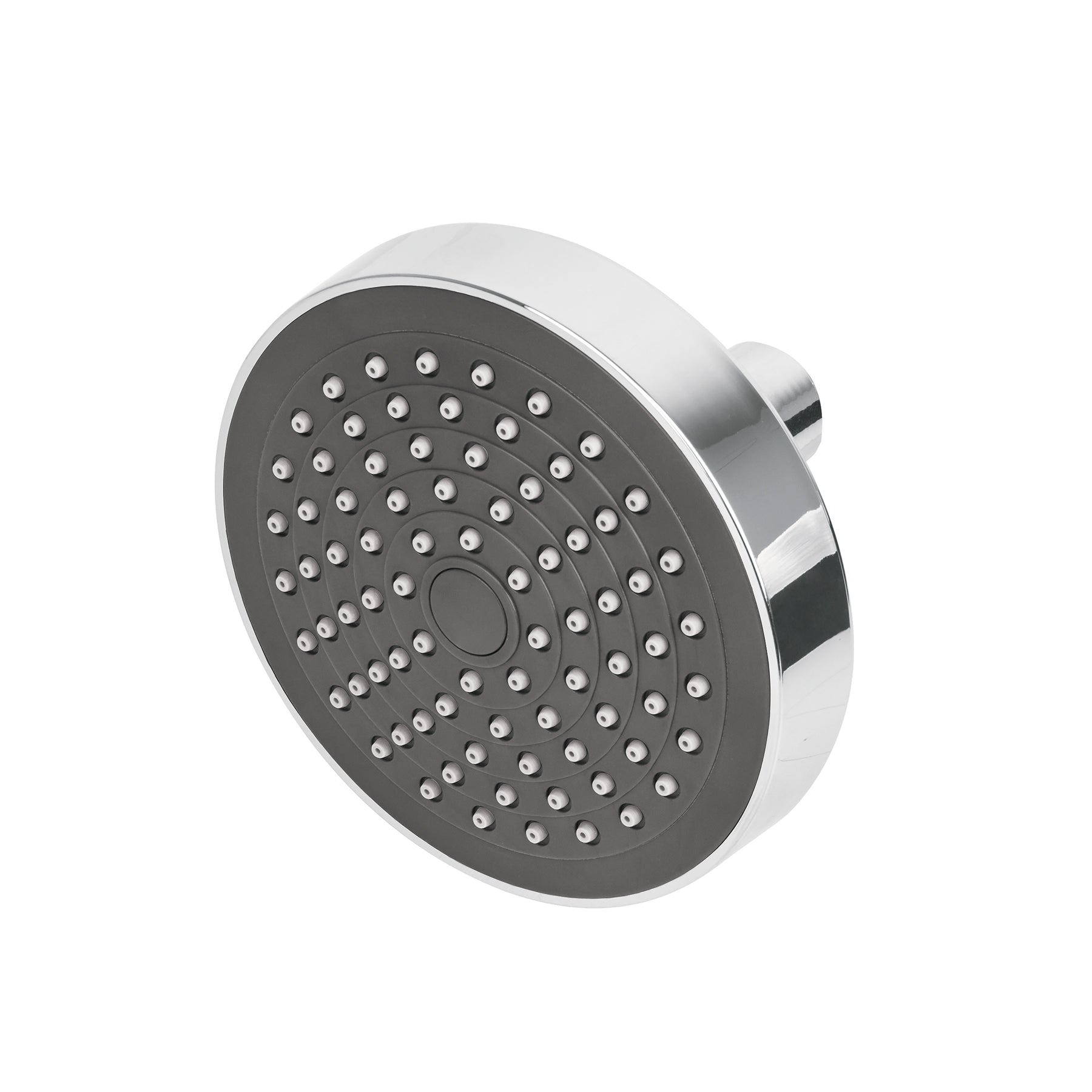 Regadera redonda de ABS 4-1/4" sin brazo BASIC, Foset, R-402S, 45068