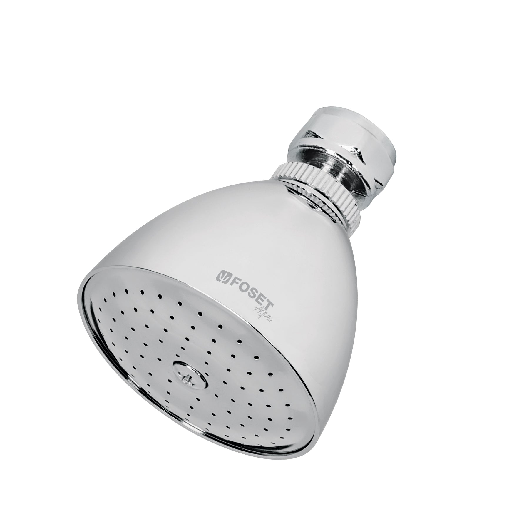 Regadera cónica metálica 2-1/2" sin brazo, Foset Aqua