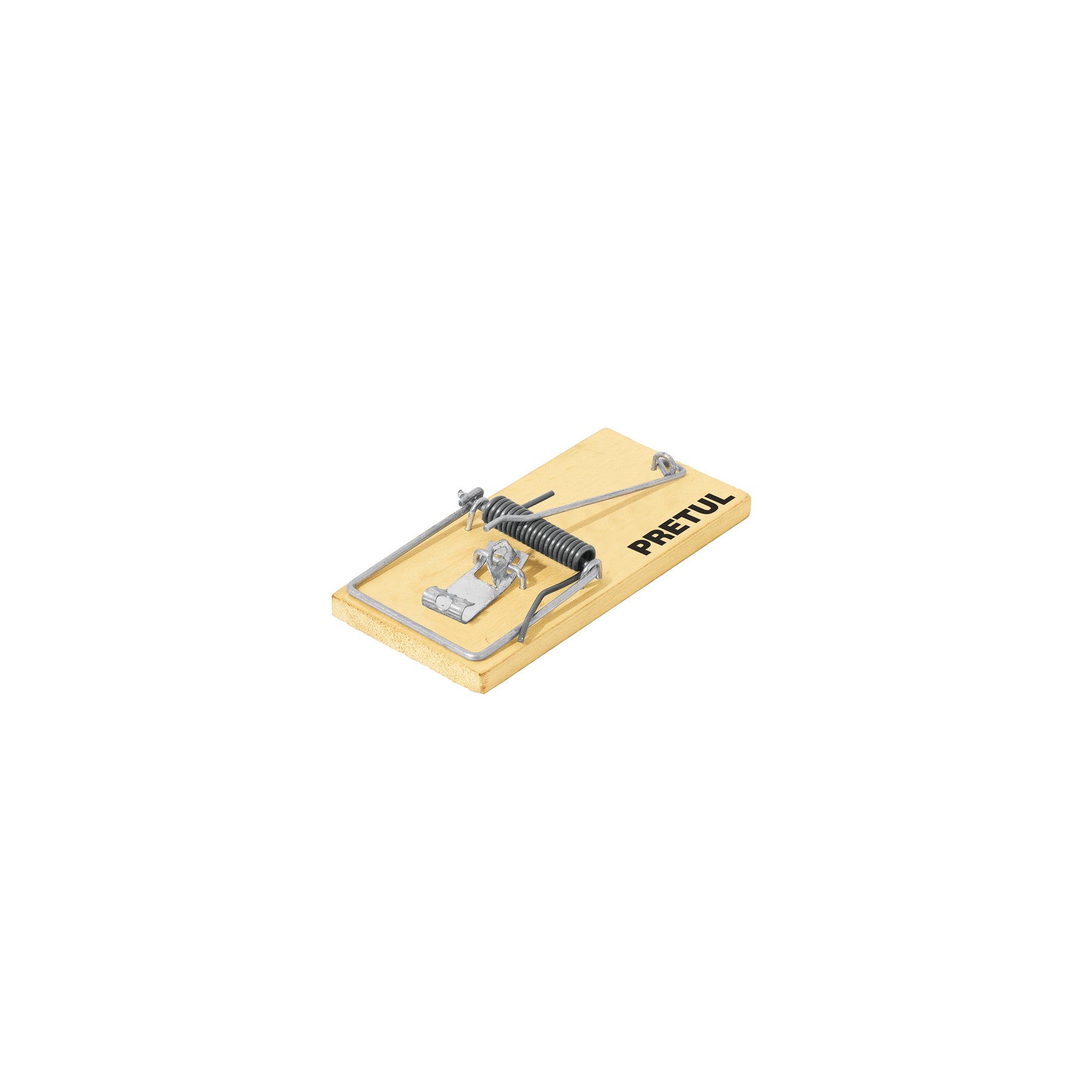 Trampa de madera de 4" para ratón, 2 piezas, Pretul, RAT-4M, 23709