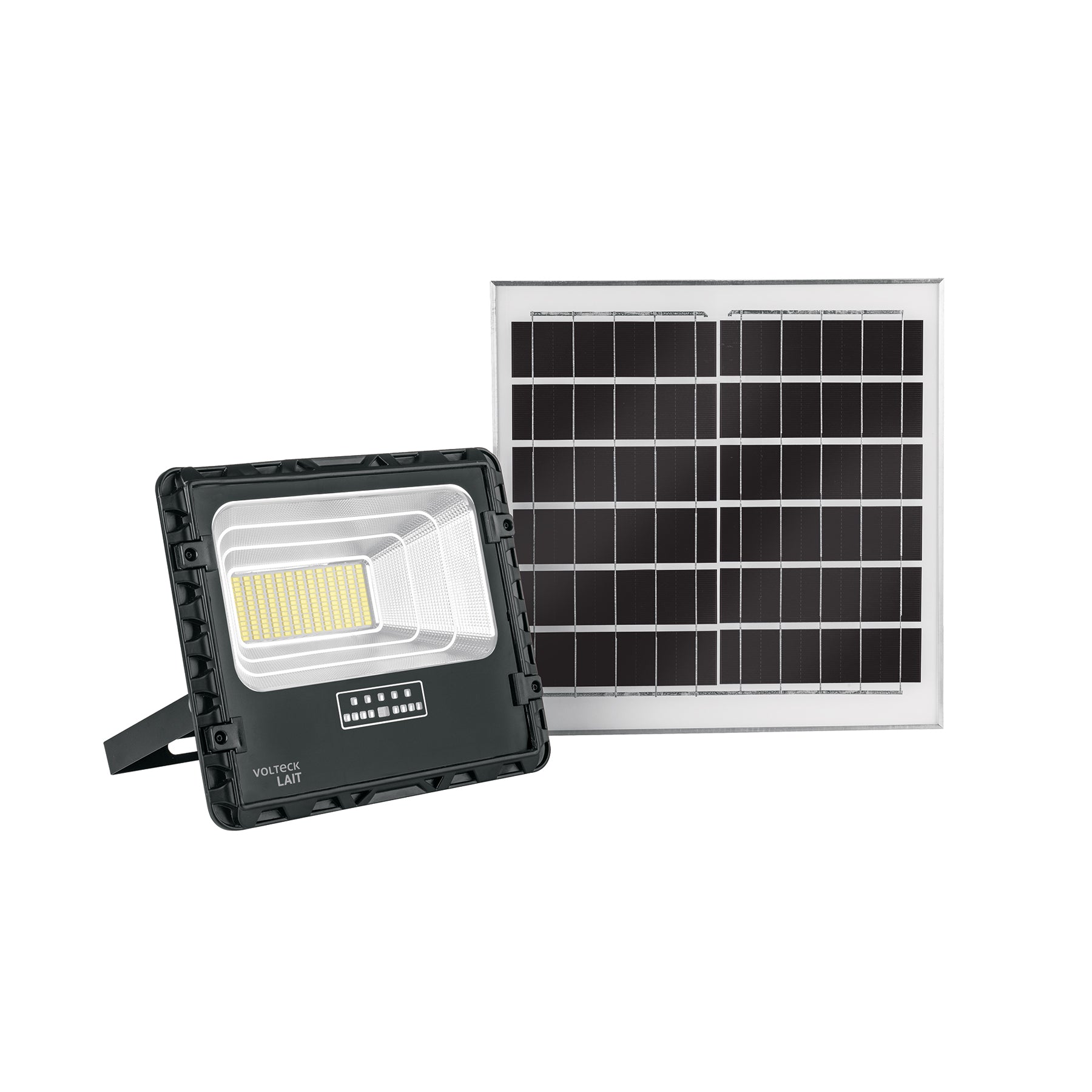 Reflector LED con panel solar 100W 6500K, Volteck, REF-504SL, 49836