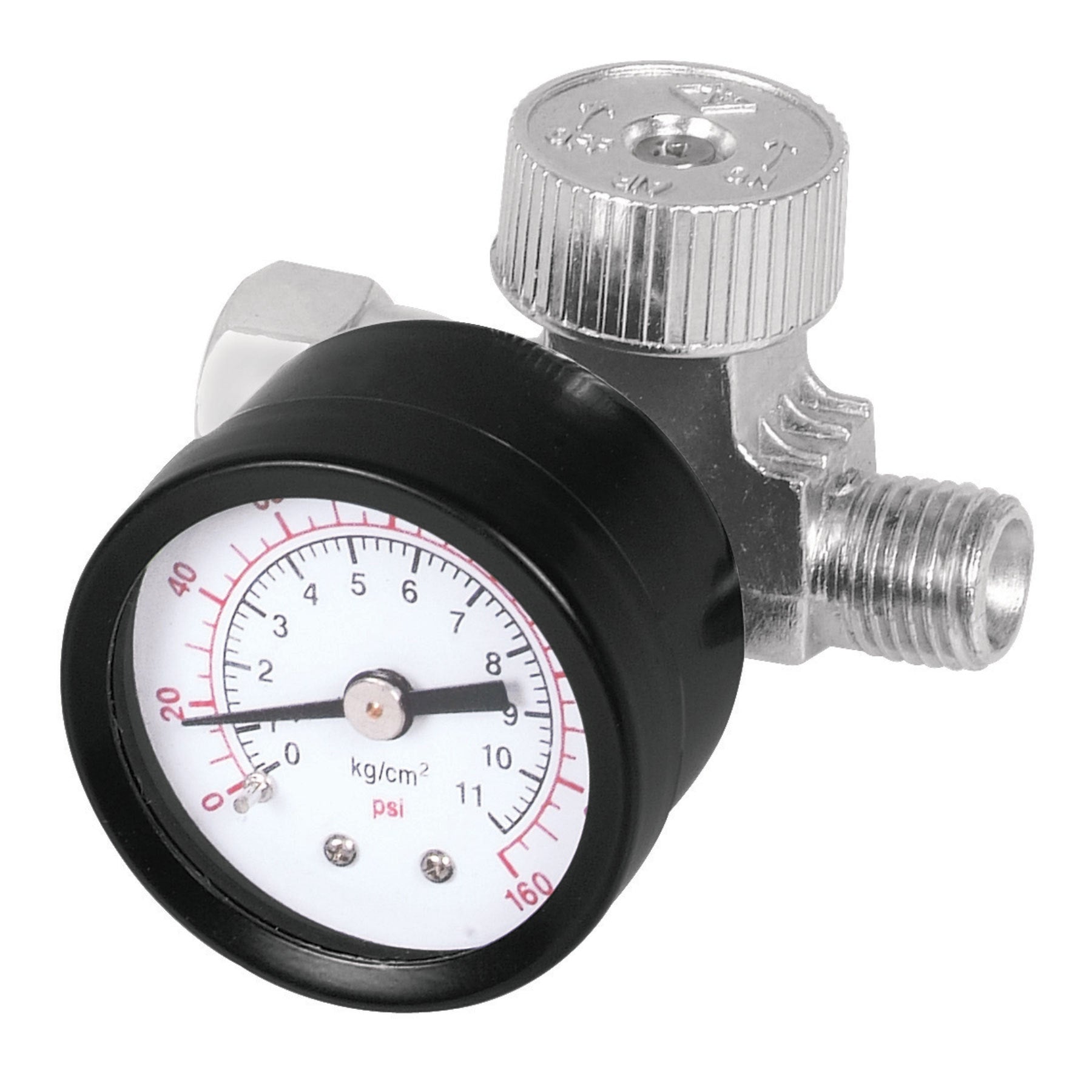 Regulador de aire con manómetro, cuerda 1/4" NPT, Truper