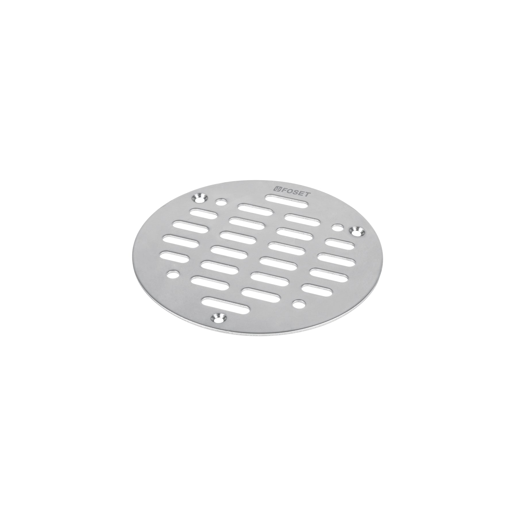 Rejilla de acero inoxidable idable 5", cierre con tornillos, Foset, REJI-5, 46047