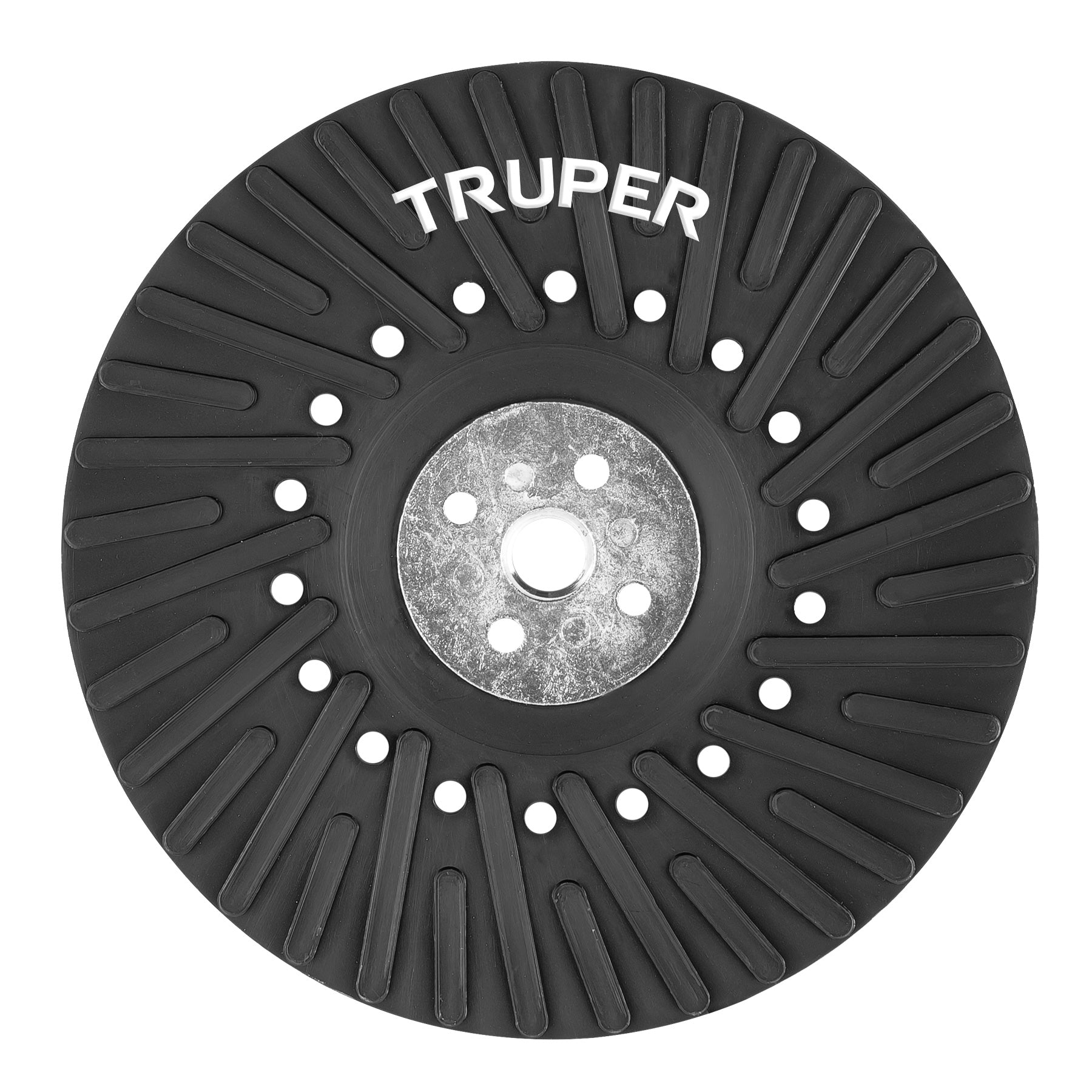 Respaldo para discos de lija 7", eje 5/8, Truper