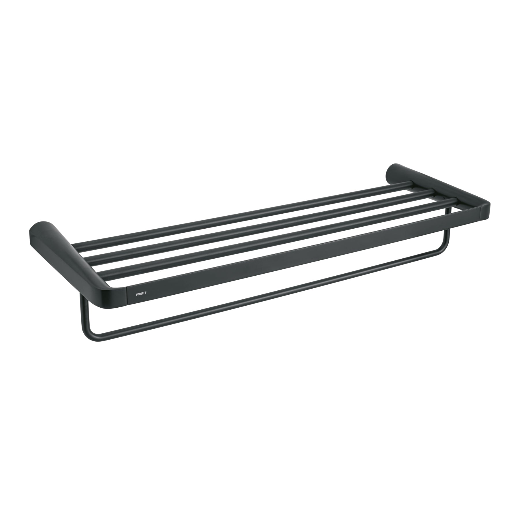 Repisa portatoallas, negro RIVIERA, Foset, RIA-78M, 44288