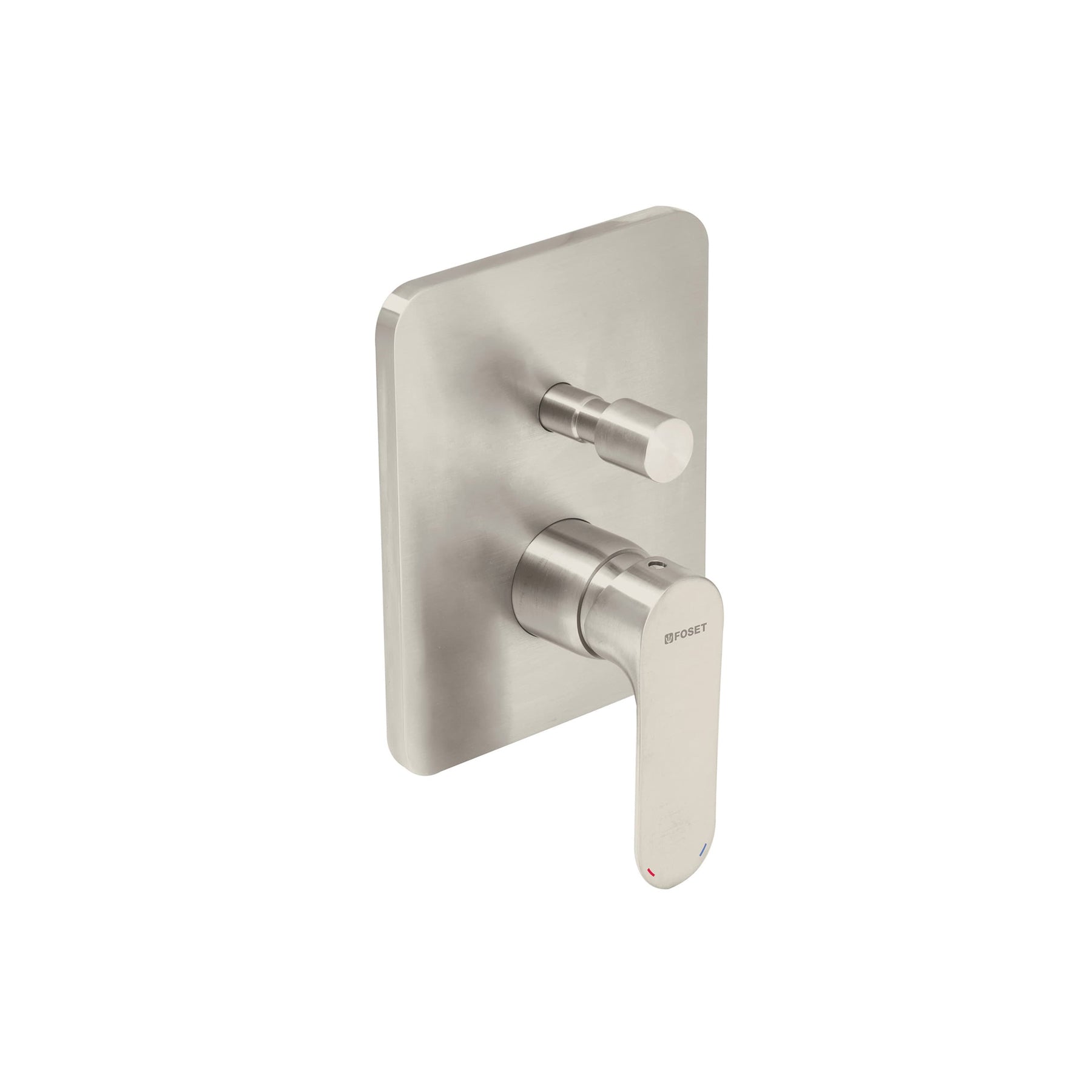 Monomando para regadera con desviador, satín, RIVIERA, Foset, RIM-72N, 45185