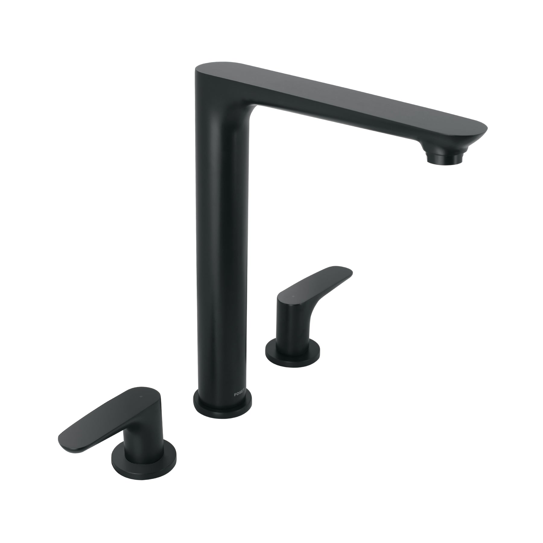 Mezcladora cuello alto para fregadero, negro RIVIERA, Foset, RIM-81M, 44096