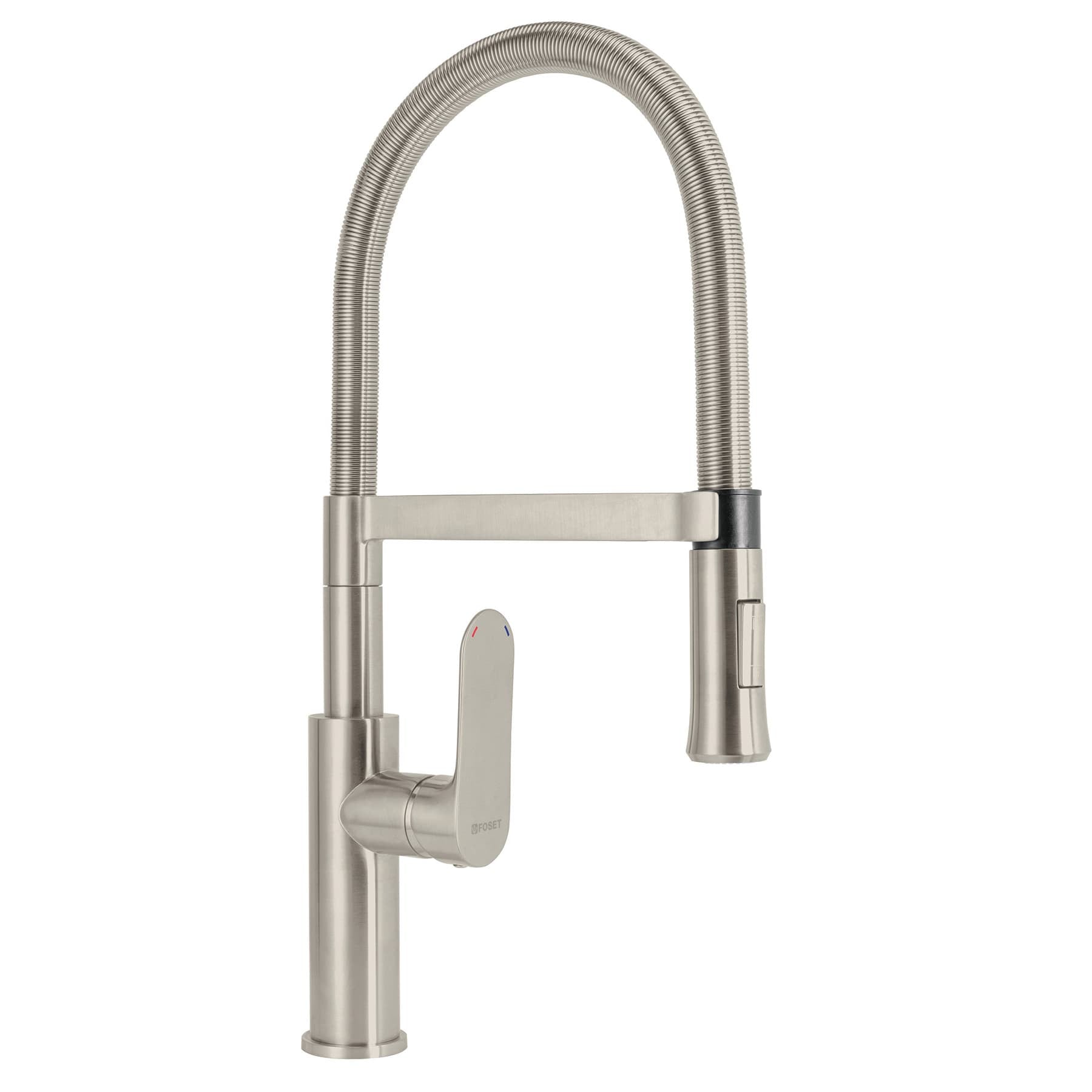 Monomando nariz flexible para fregadero, satín, RIVIERA, Foset, RIM-84N, 45184