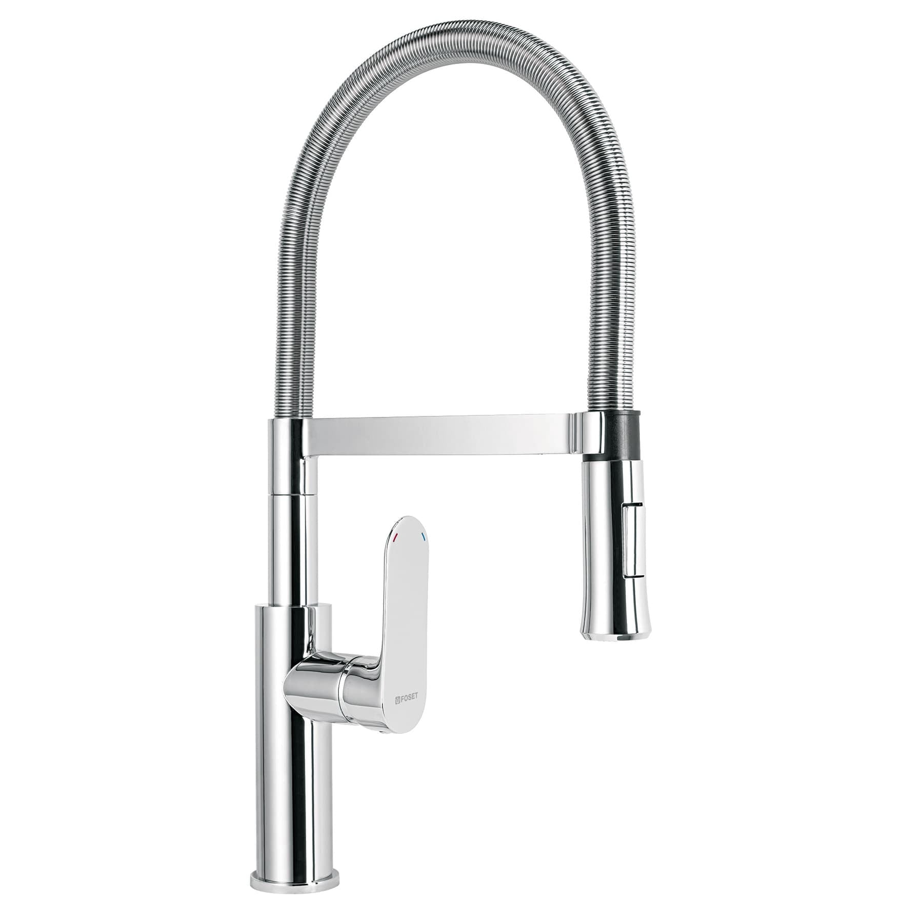 Monomando nariz flexible para fregadero, cromo, RIVIERA, Foset, RIM-84, 45195