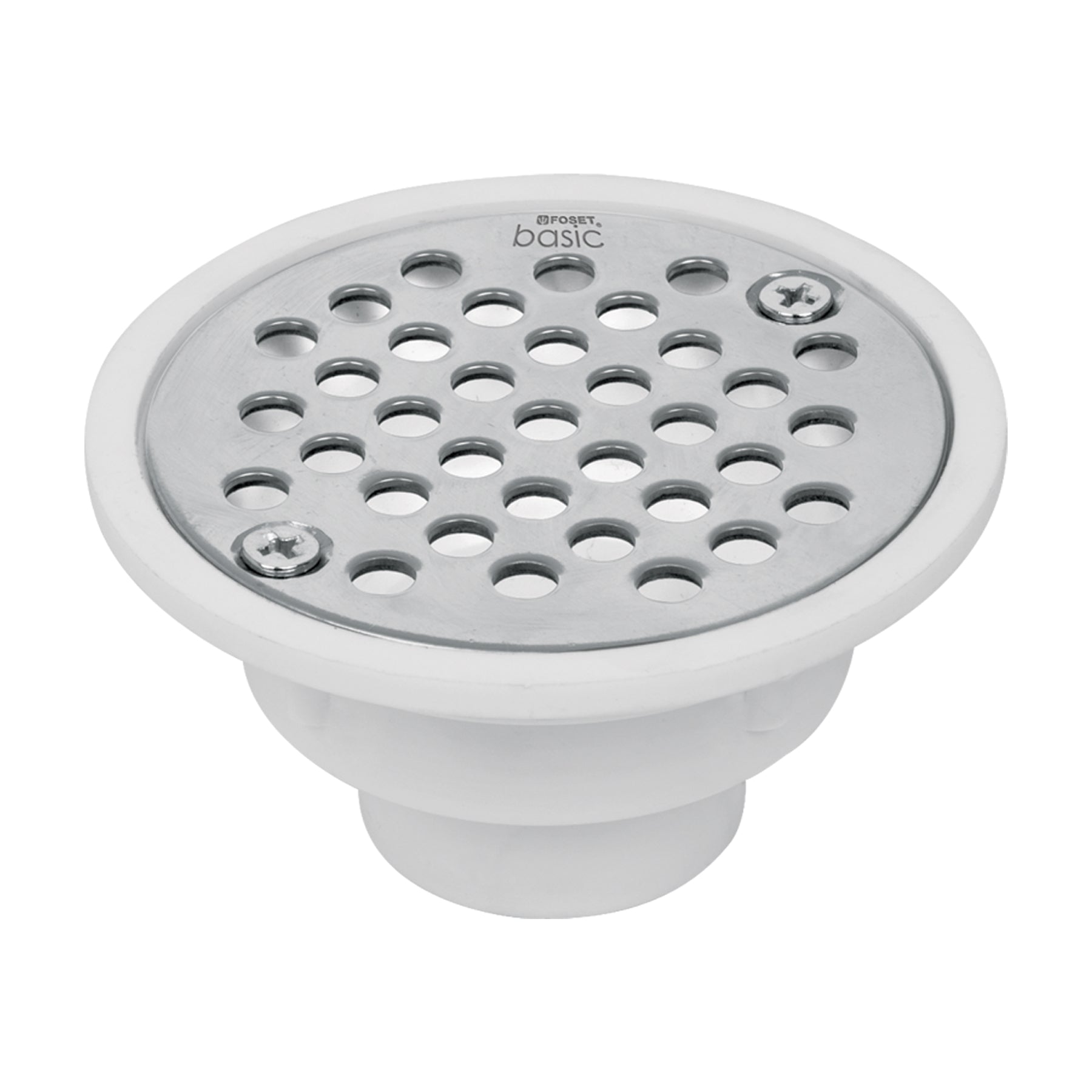 Resumidero polipropileno, redondo, modelo "C", 3-3/4", Basic