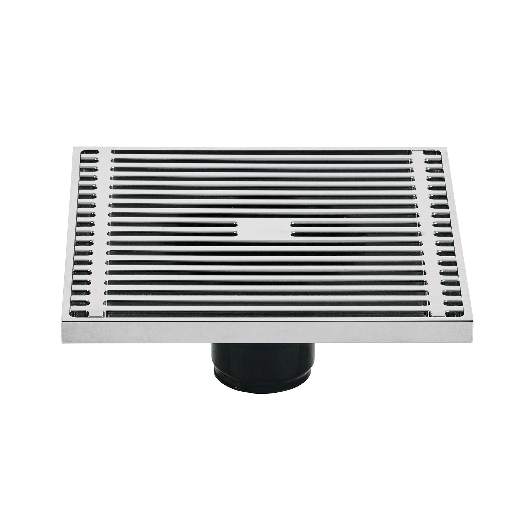 Resumidero cuadrado de latón 6" x 6", Foset