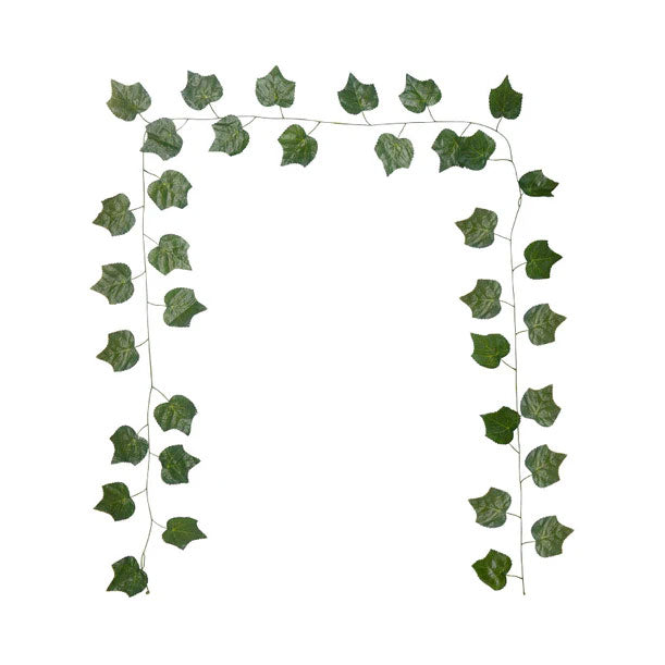 Guia de hojas de uva decorativa  2.3 m