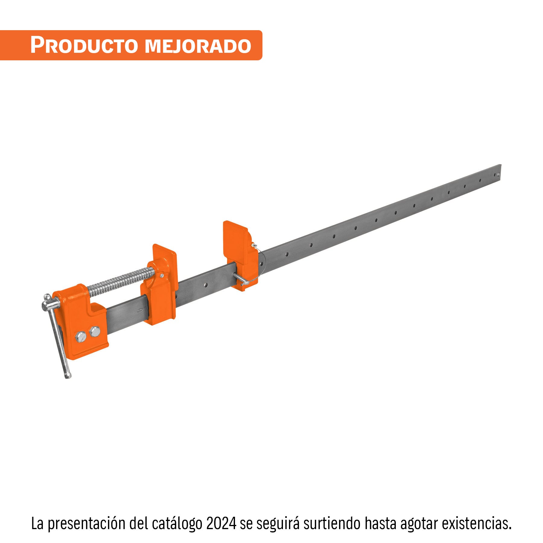 Sargento 36" de solera de acero, Truper
