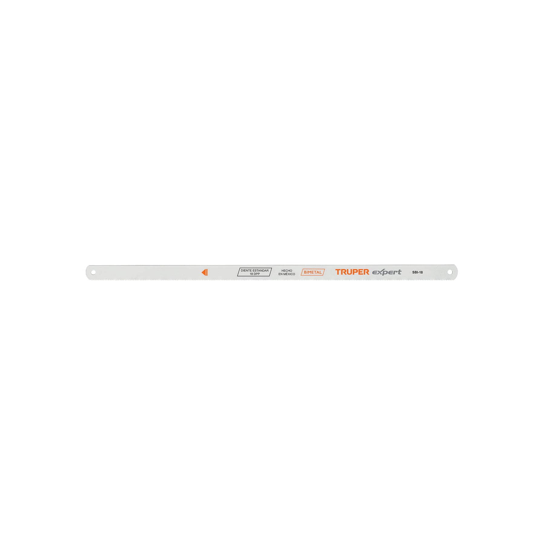 Segueta bimetálica de 12", 18 DPP, Truper Expert