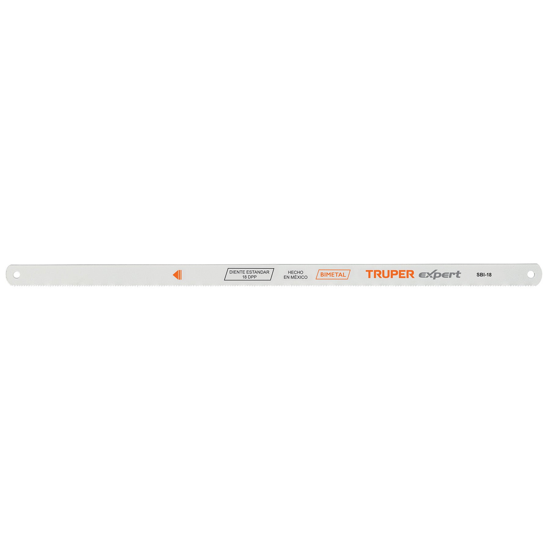 Segueta bimetálica de 12", 18 DPP, Truper Expert