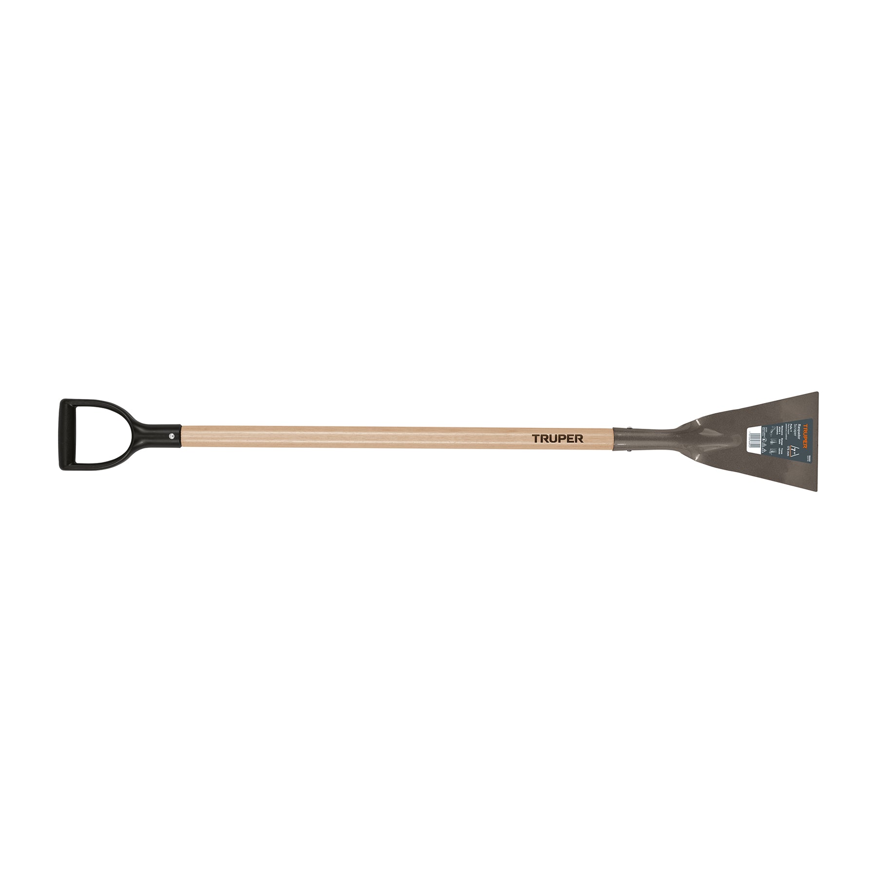Raspador forjado de 7", puño Y, mango de 42", Truper