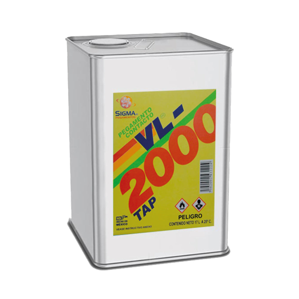Pegamento VL 2000 amarillo cubeta 17 lts.