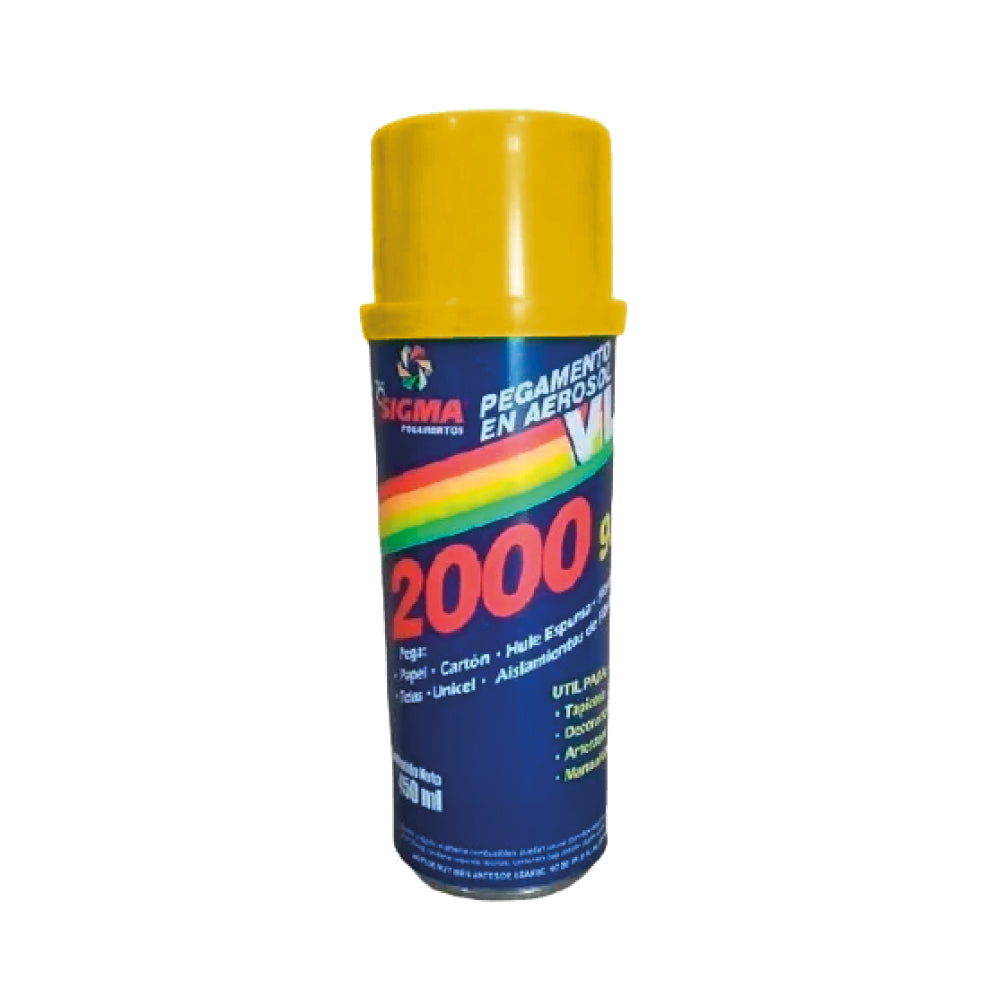Pegamento VL2000 920 aerosol 250 ml amarillo