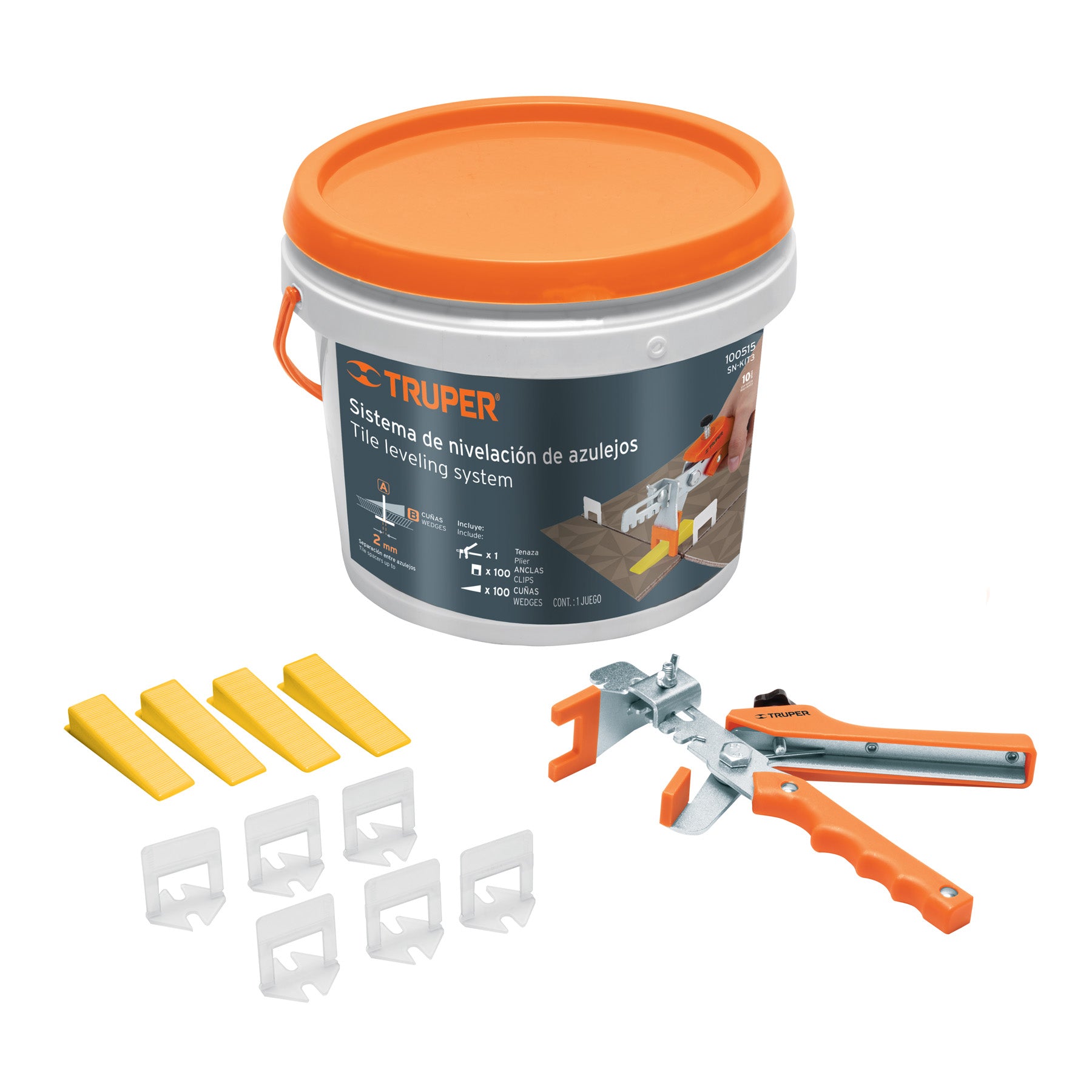 Sistema de nivelación de azulejos, Truper