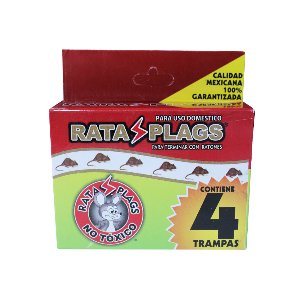 Trampa Rata Plags Chica C/4