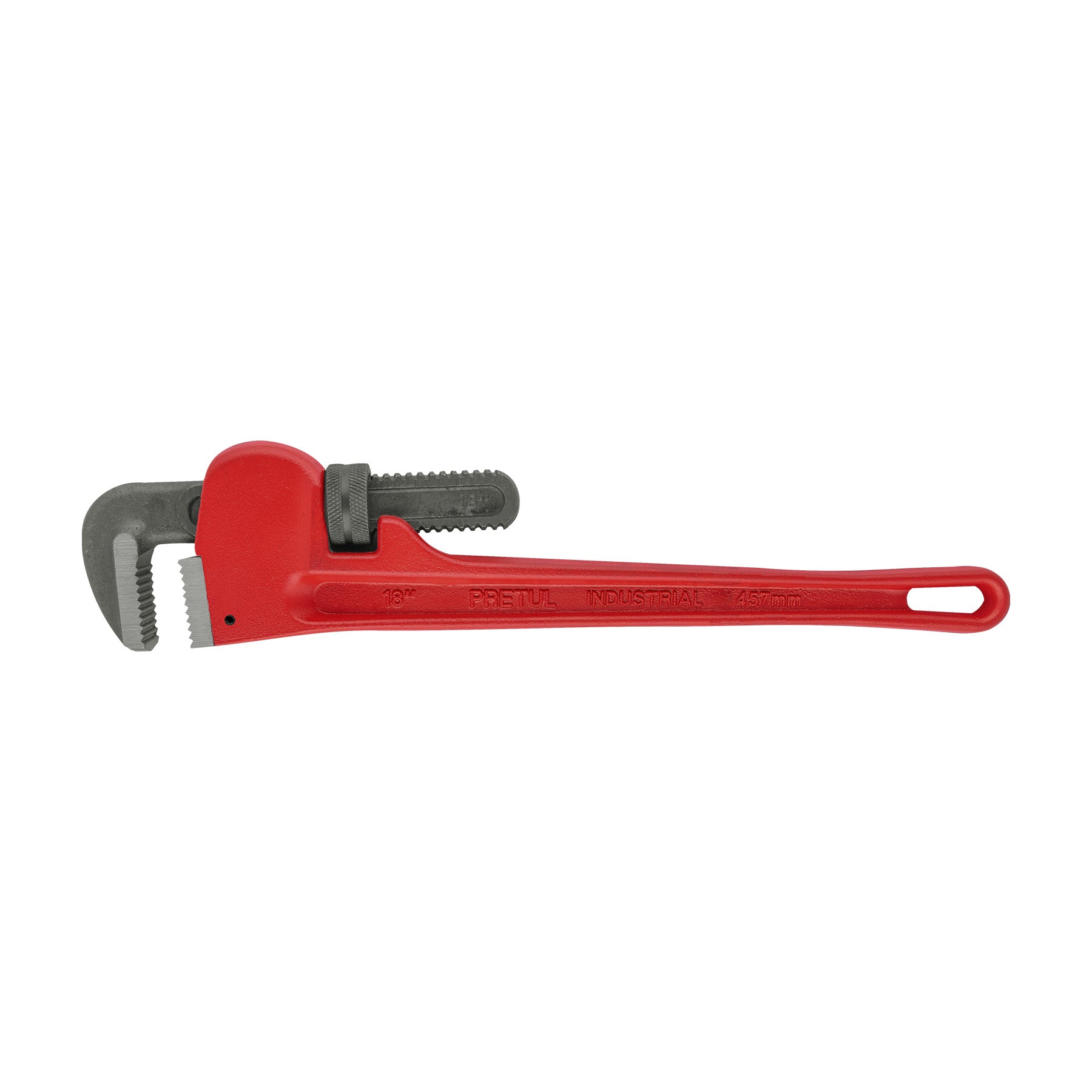 Llave stilson 18" cuerpo de hierro maleable, Pretul