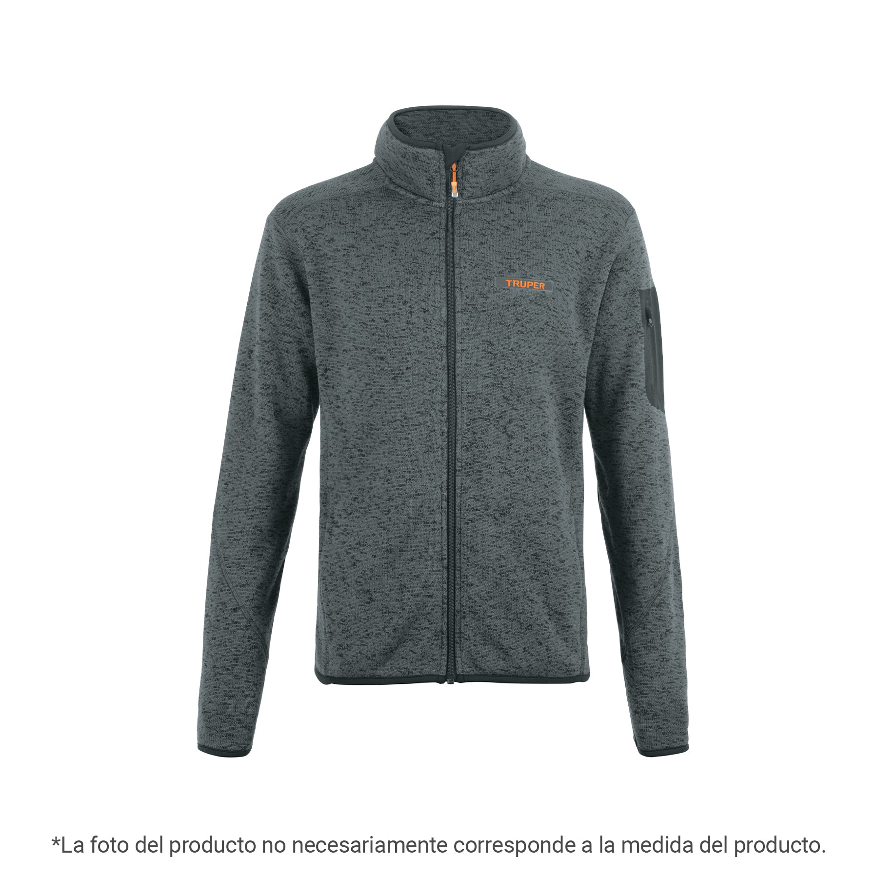 Suéter gris para hombre, talla M, Truper