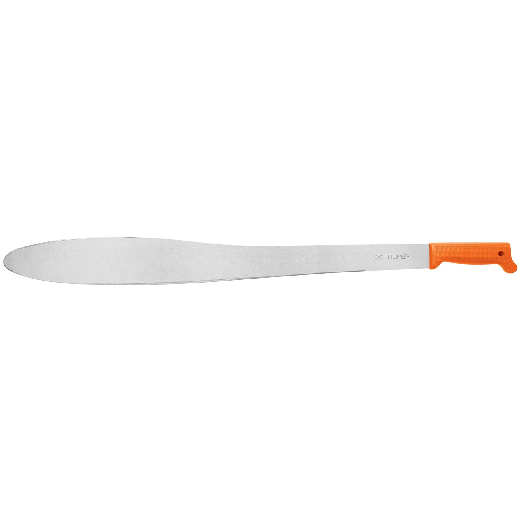 Machete Caguayano 27" cacha naranja inyectada, Truper