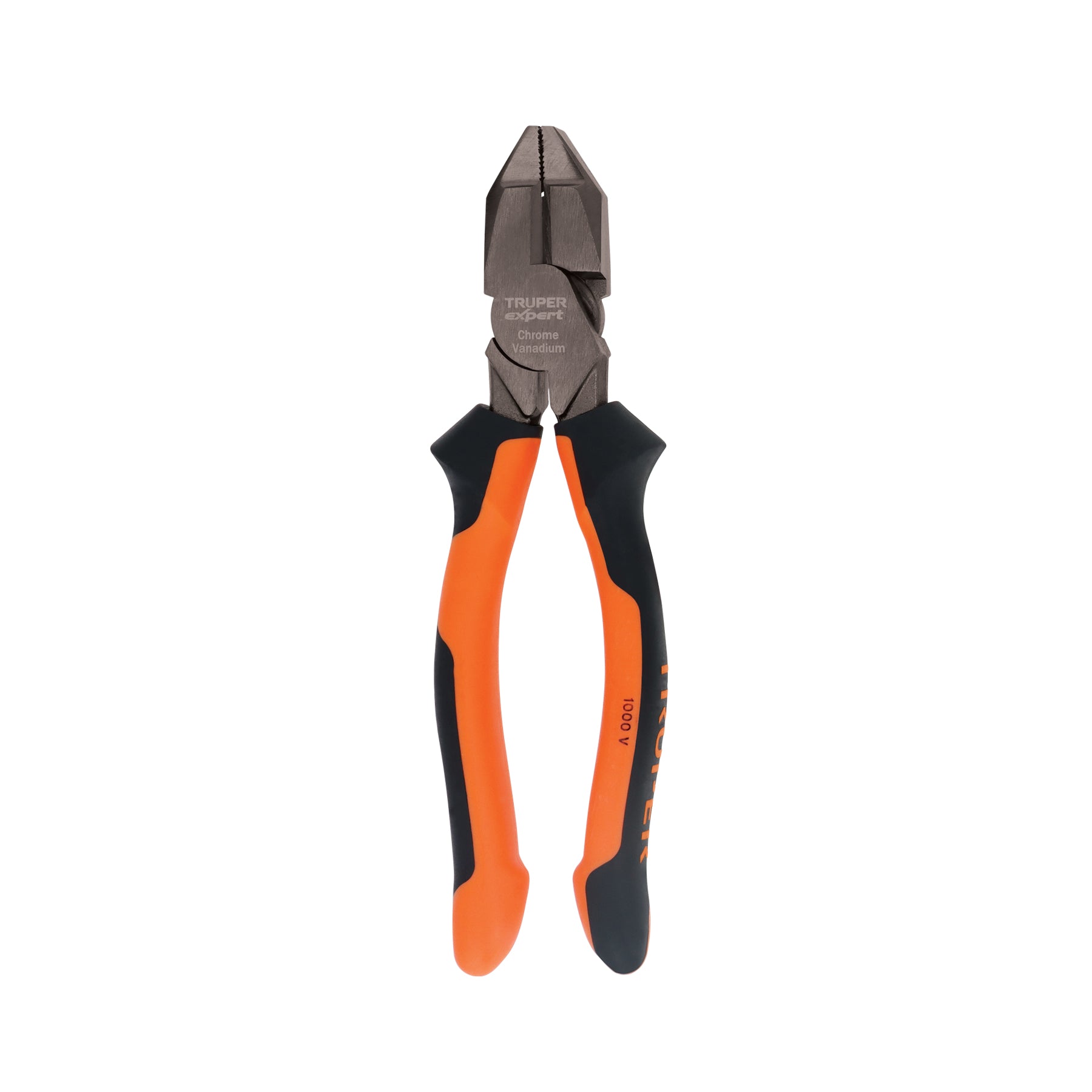 Pinza electricista 8" uso rudo, alta palanca, Comfort Grip