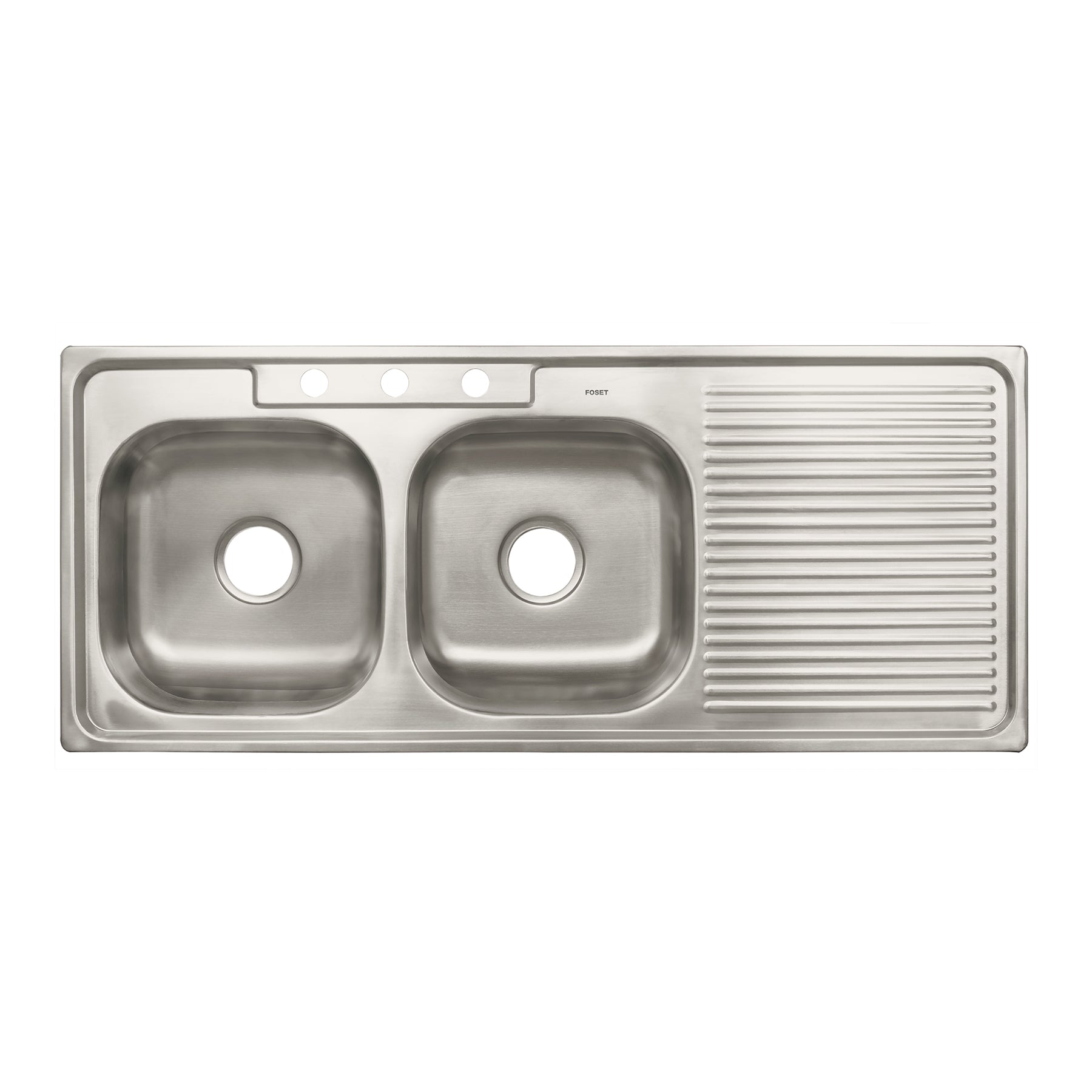 Tarja de empotrar 120x50cm doble tina izquierda BASIC, Foset, TA-1202TIB, 47022