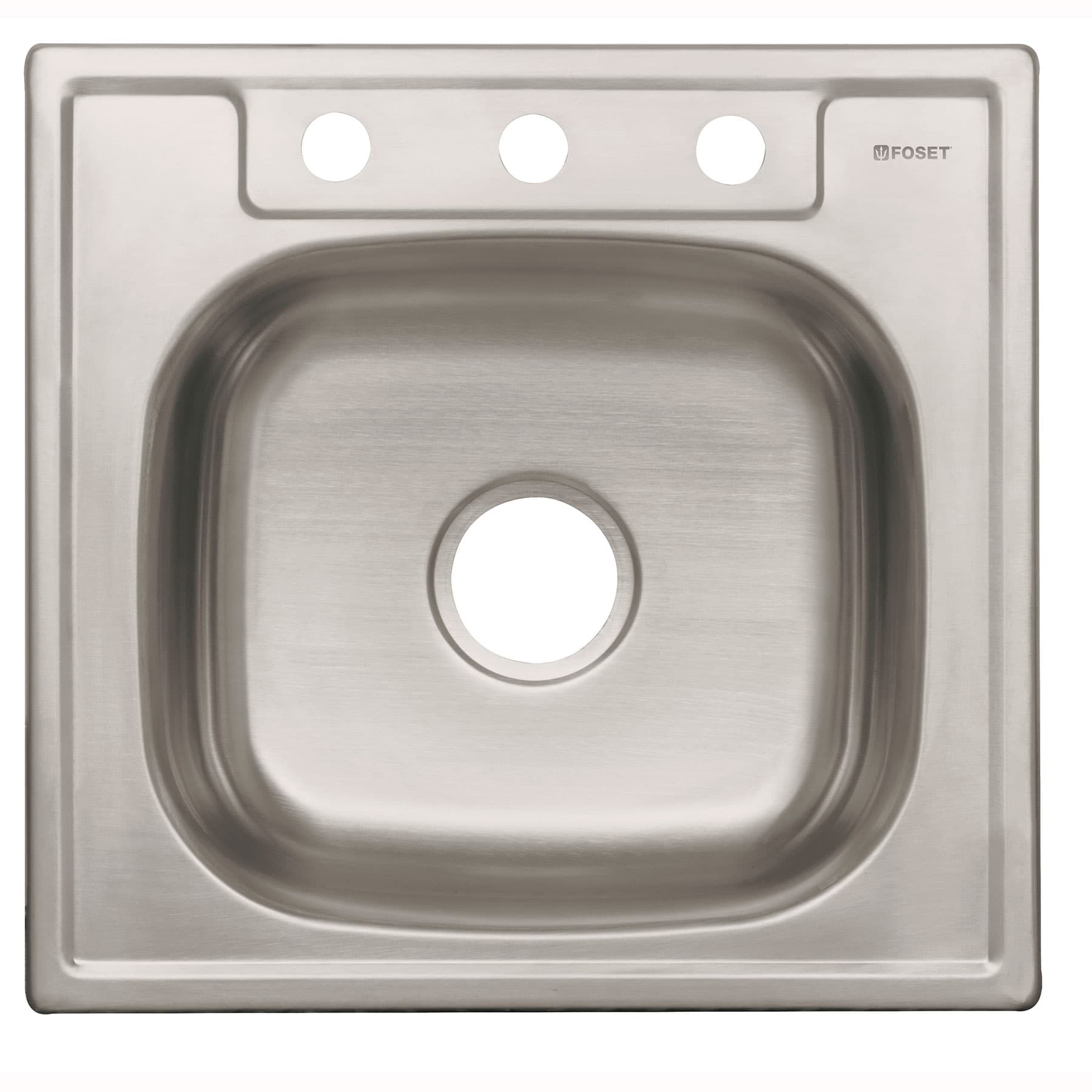 Tarja de empotrar sencilla 53 x 51 cm, Foset