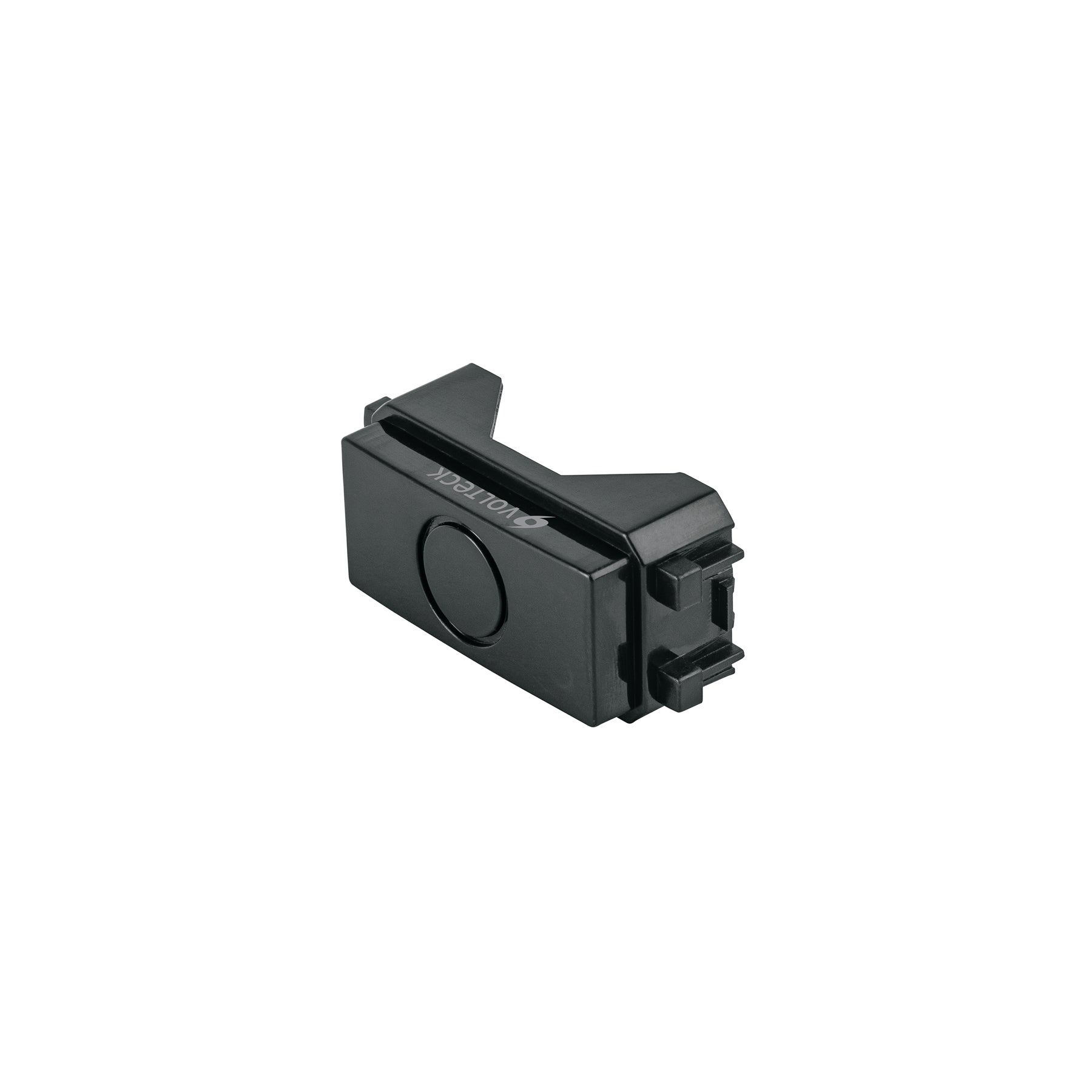 Módulo (tapón) ciego, línea Italiana, color negro, Volteck, TA-IN, 47604