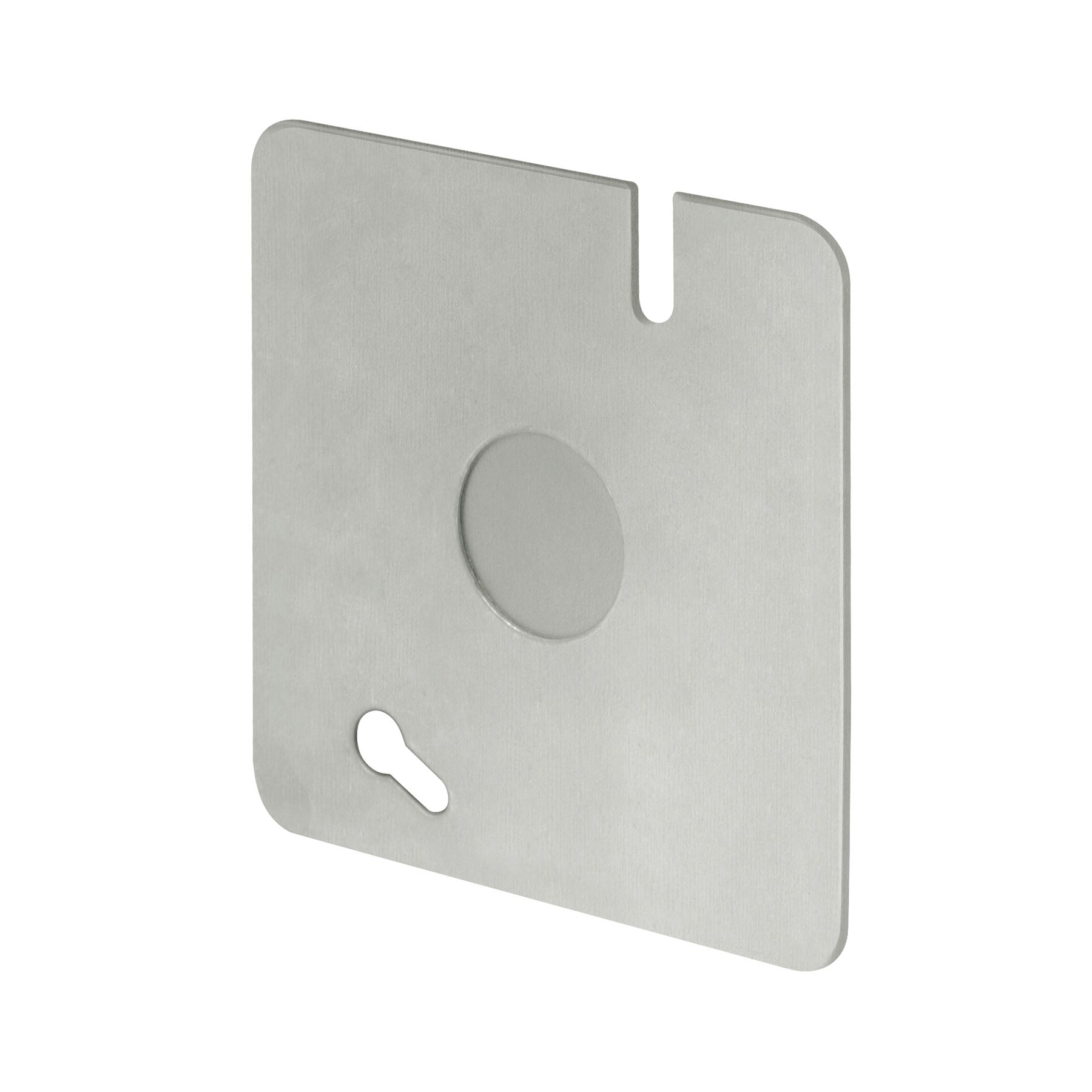 Tapa de 3" x 3" para caja cuadrada económica, Volteck