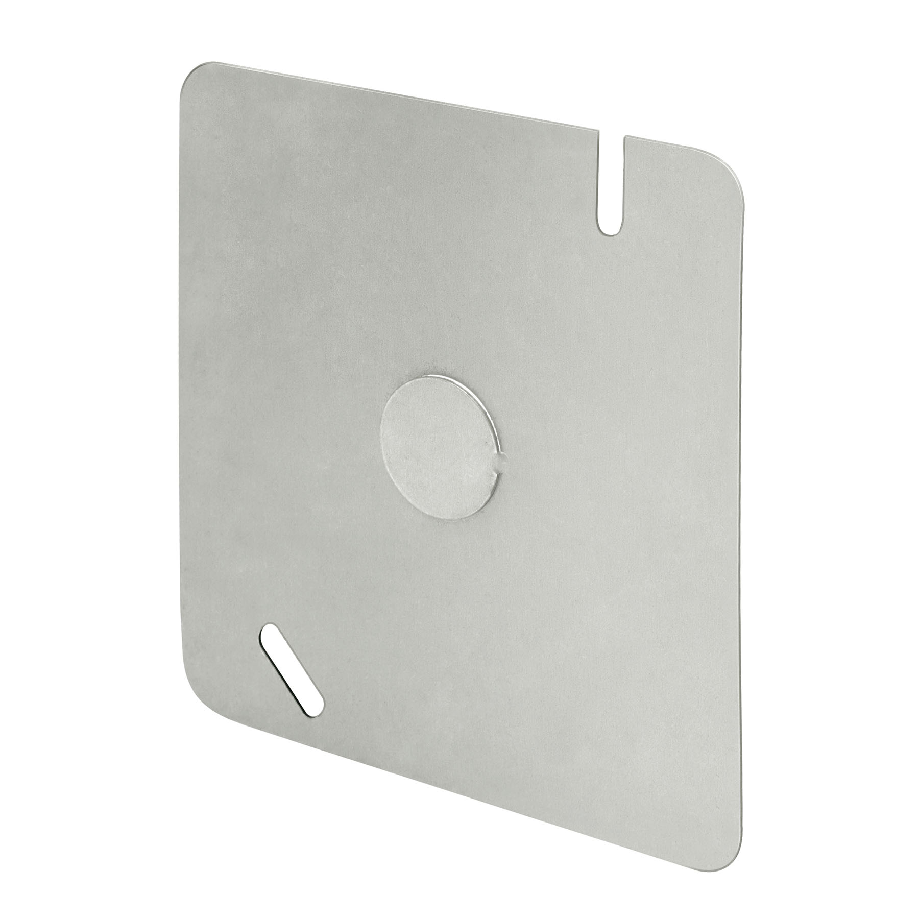 Tapa de 4" x 4" para caja cuadrada económica, Volteck