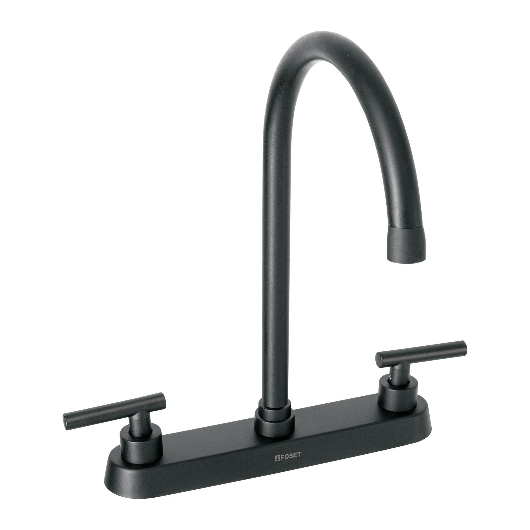 Mezcladora para fregadero,manerales palanca,negro mate TÚBIG, Foset, TBF-82M, 46773