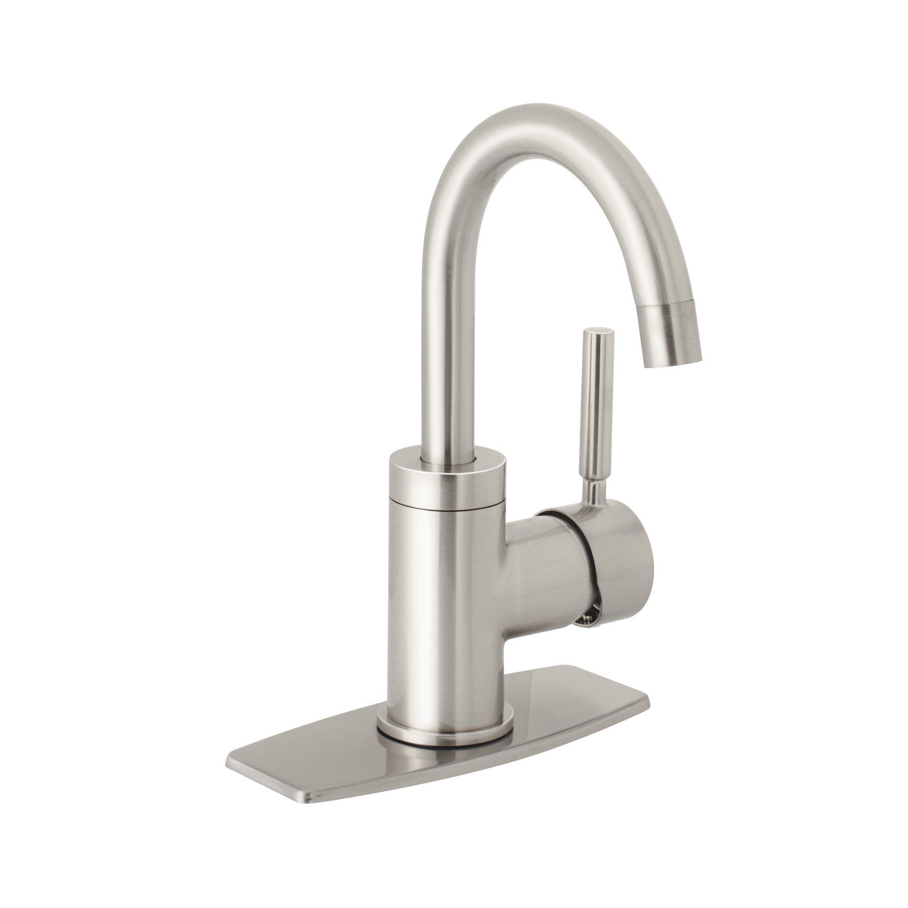 Monomando corto para lavabo, satín TÚBIG, Foset, TBM-45N, 46763