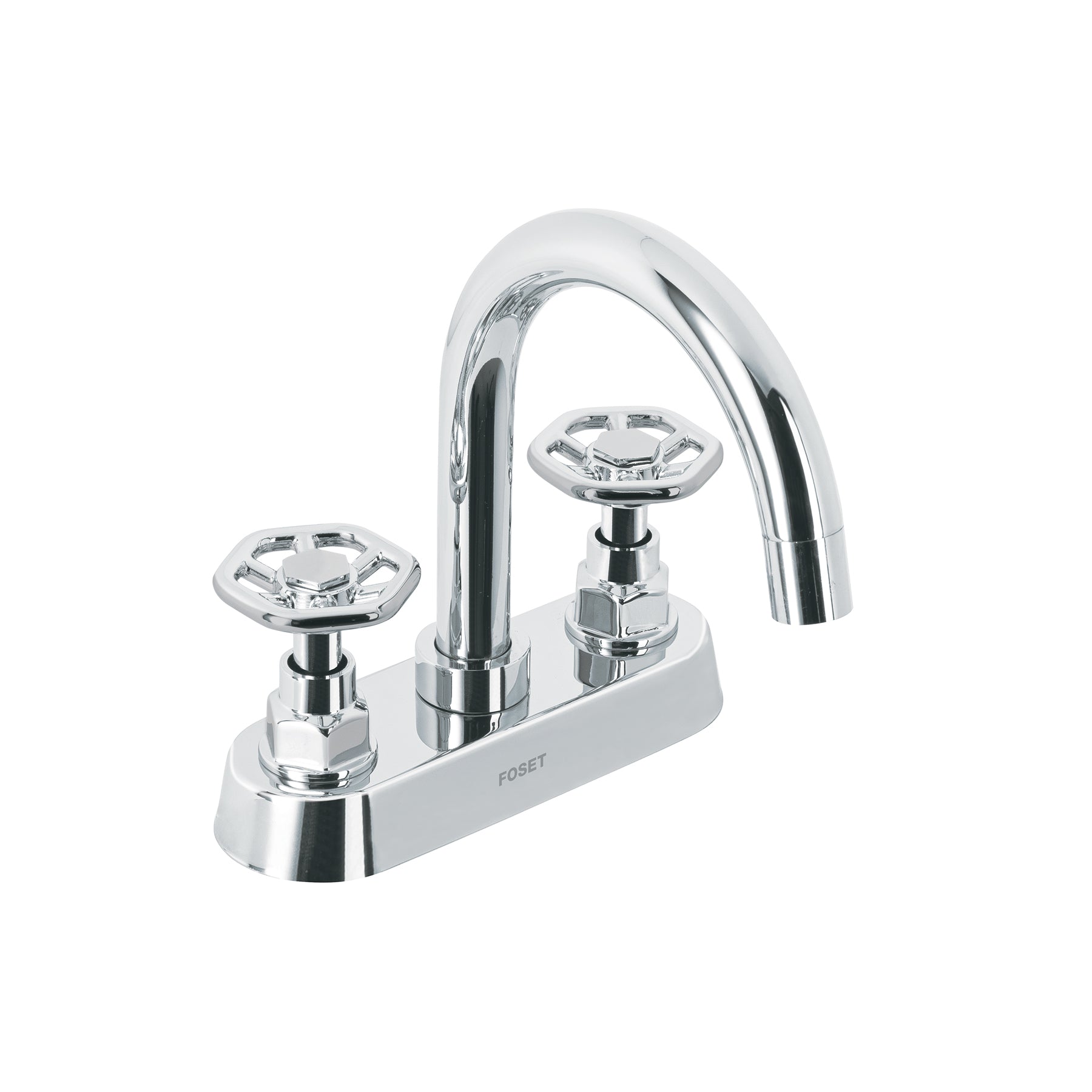 Mezcladora para lavabo, bar, manerales redondos, cromo, TÚBIG, Foset, TBM-61, 46753