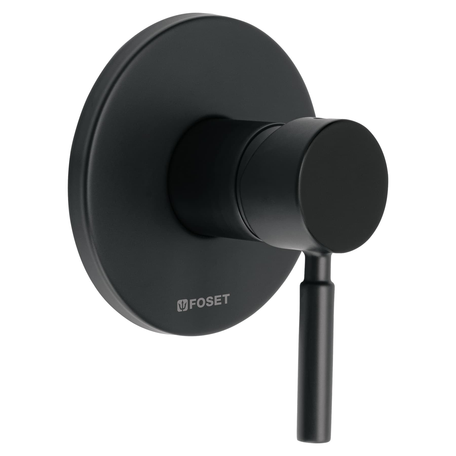 Monomando para regadera, negro, TÚBIG, Foset, TBM-71M, 46791
