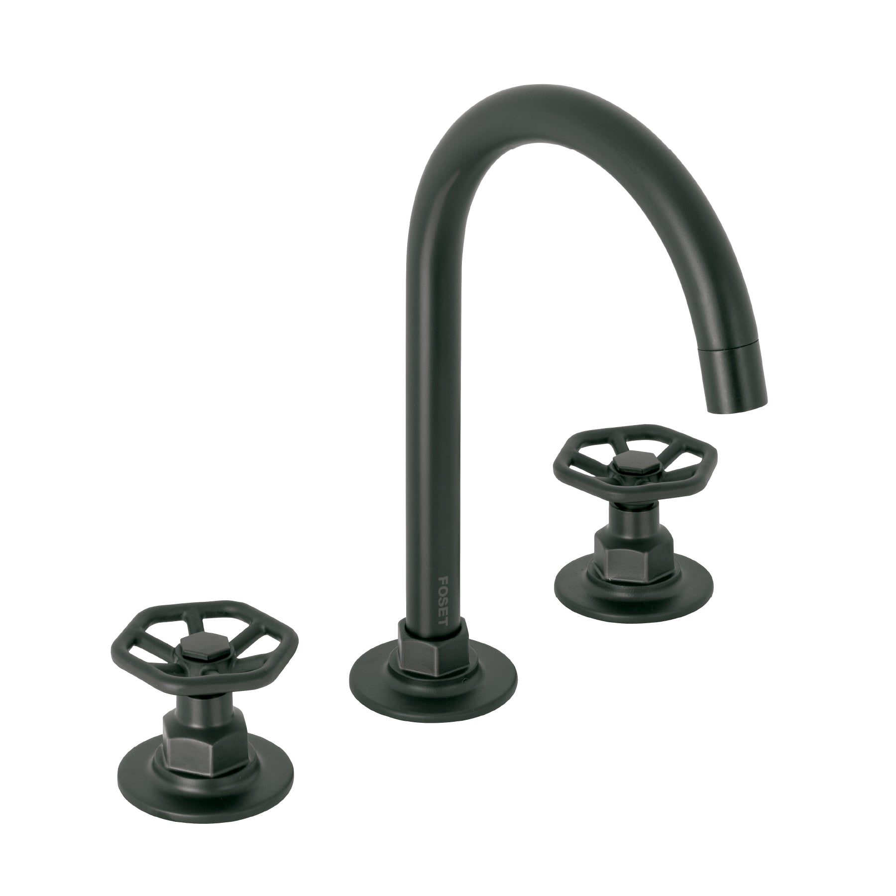 Mezcladora para lavabo,taladros separados,redondos,negro,Tubig