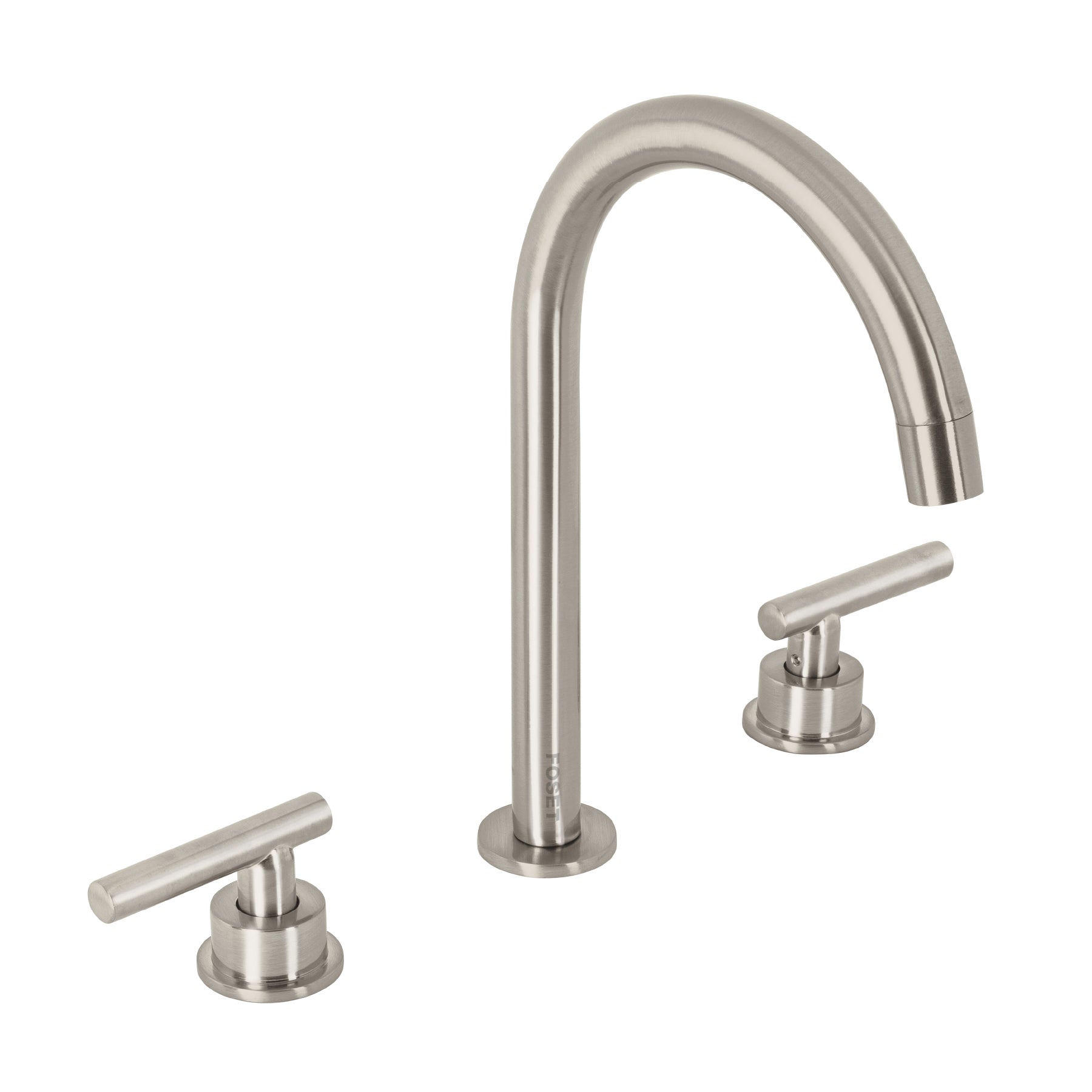 Mezcladora para lavabo,taladros separados,palanca,satín,Tubig