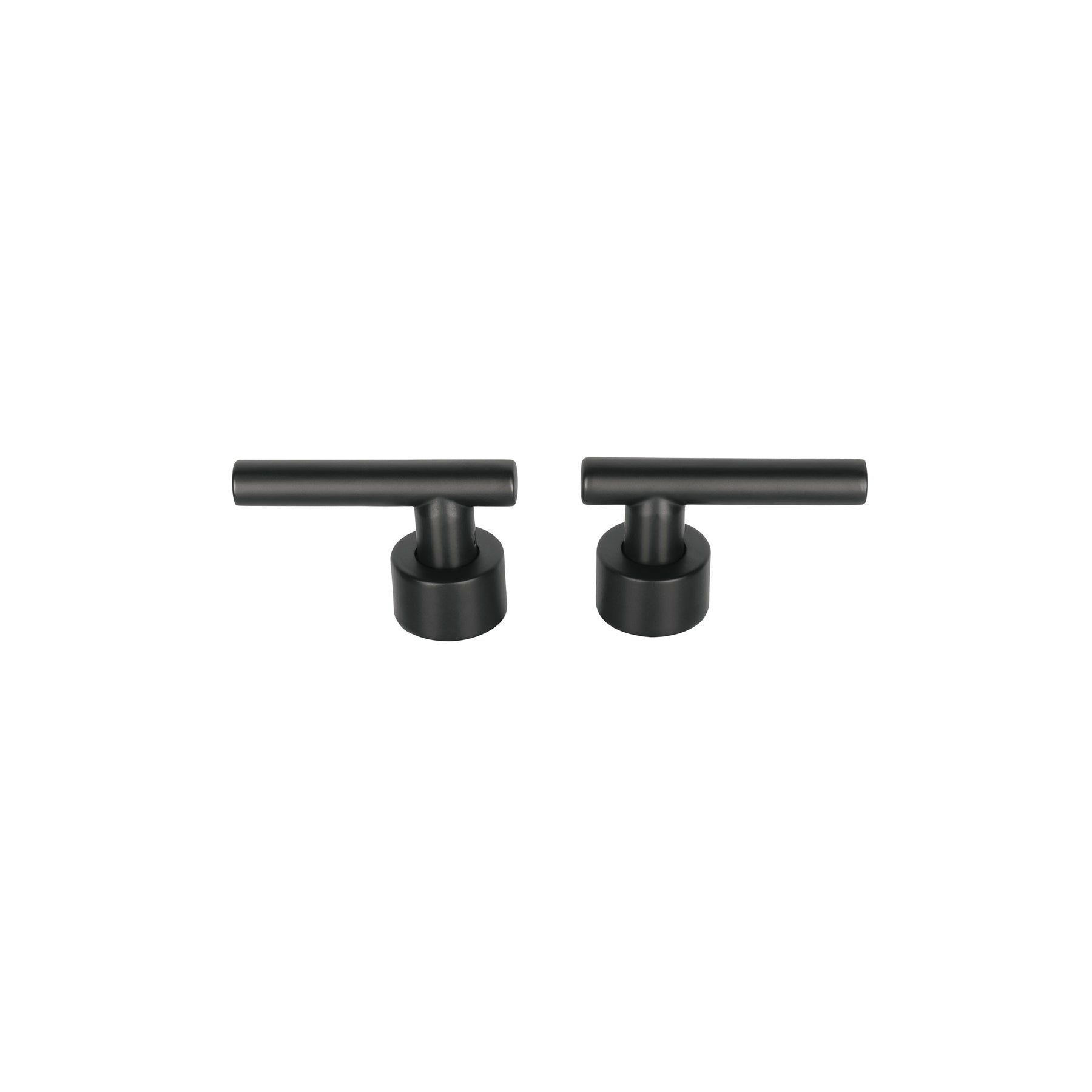 Juego de 2 manerales para mezcladora, palanca, negro, TÚBIG, Foset, TBMM-62M, 46868