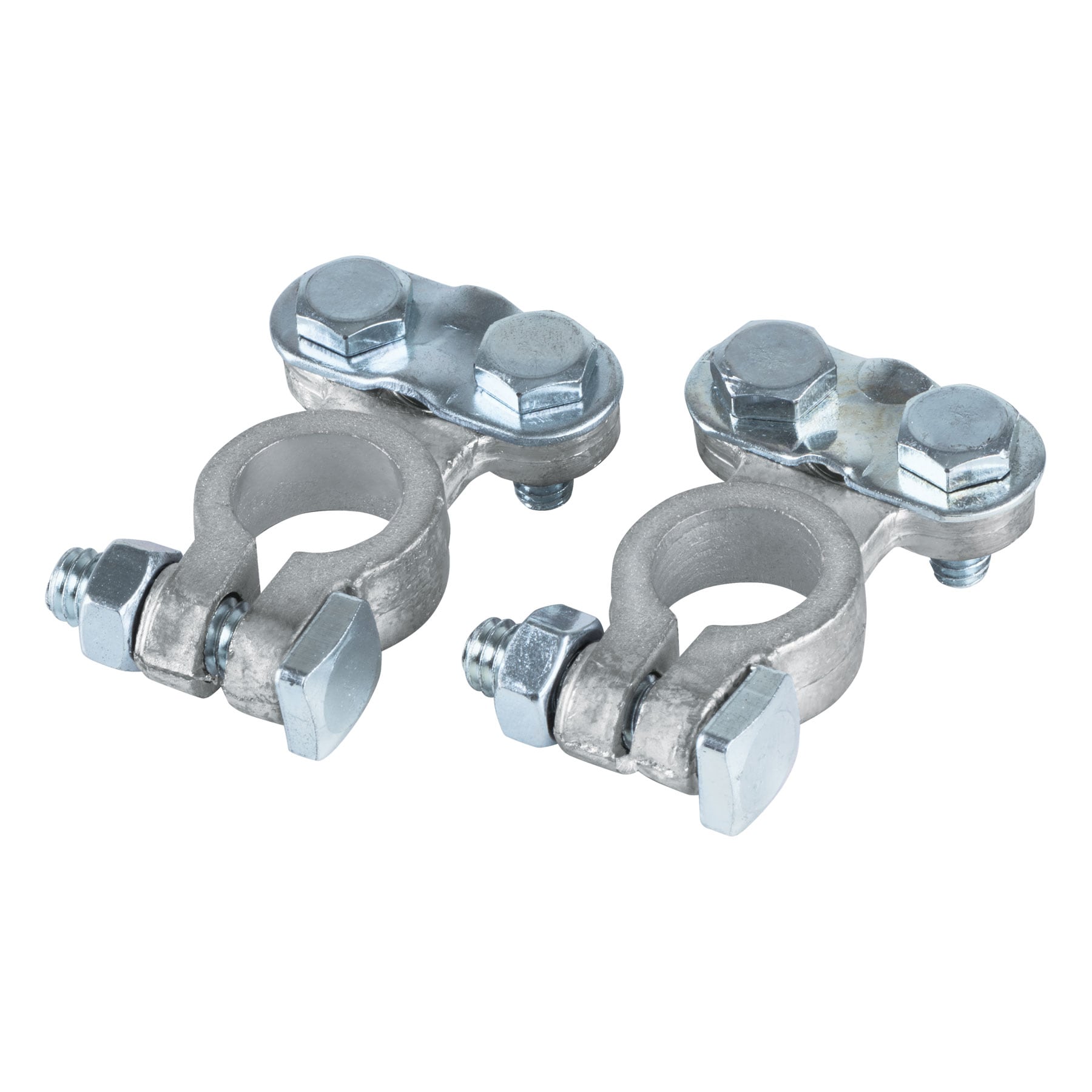 Blíster 2 terminales para batería, plomo poste superior, Pretul